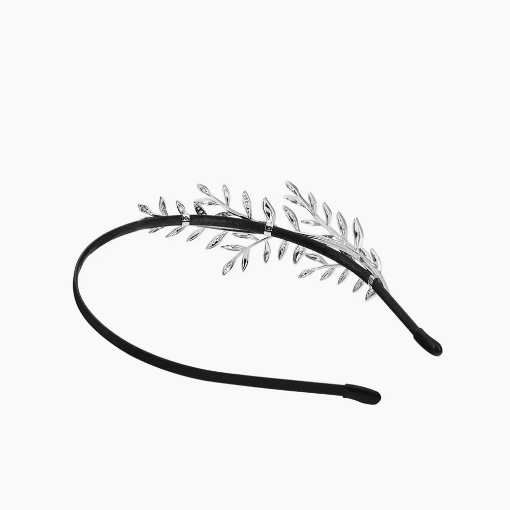 Bobinas Para El Cabello Con Cola De Caballo Gomas Accesorios for el cabello Textura Textura Horquilla Elegante Hoja Hairbanda Señoras Pelo Hairband Horquilla Adecuado for regalos exquisitos de cumplea