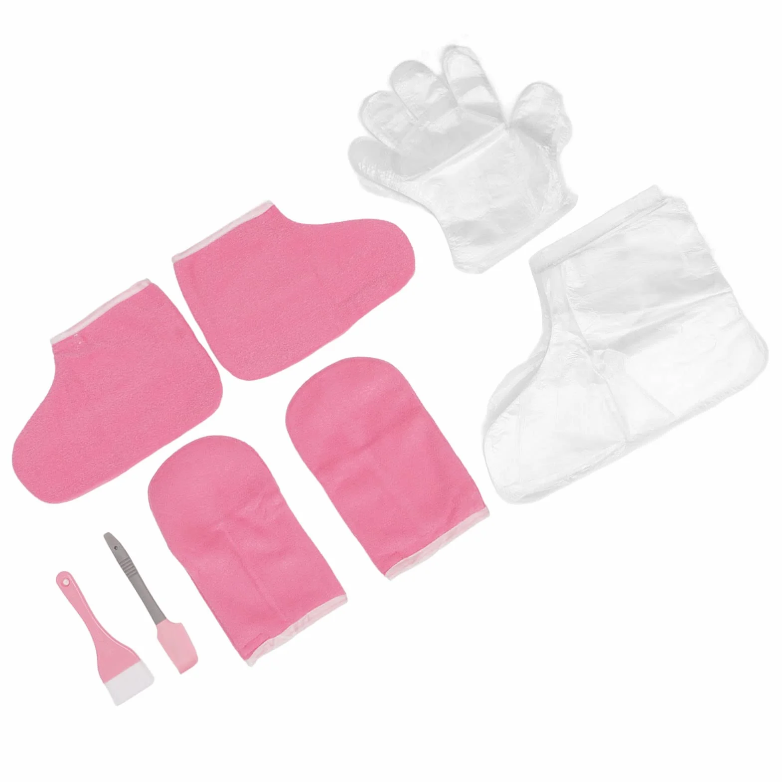 Guantes de Parafina para Manos y Pies, Juego de Baño de Cera, Mantener el Calor