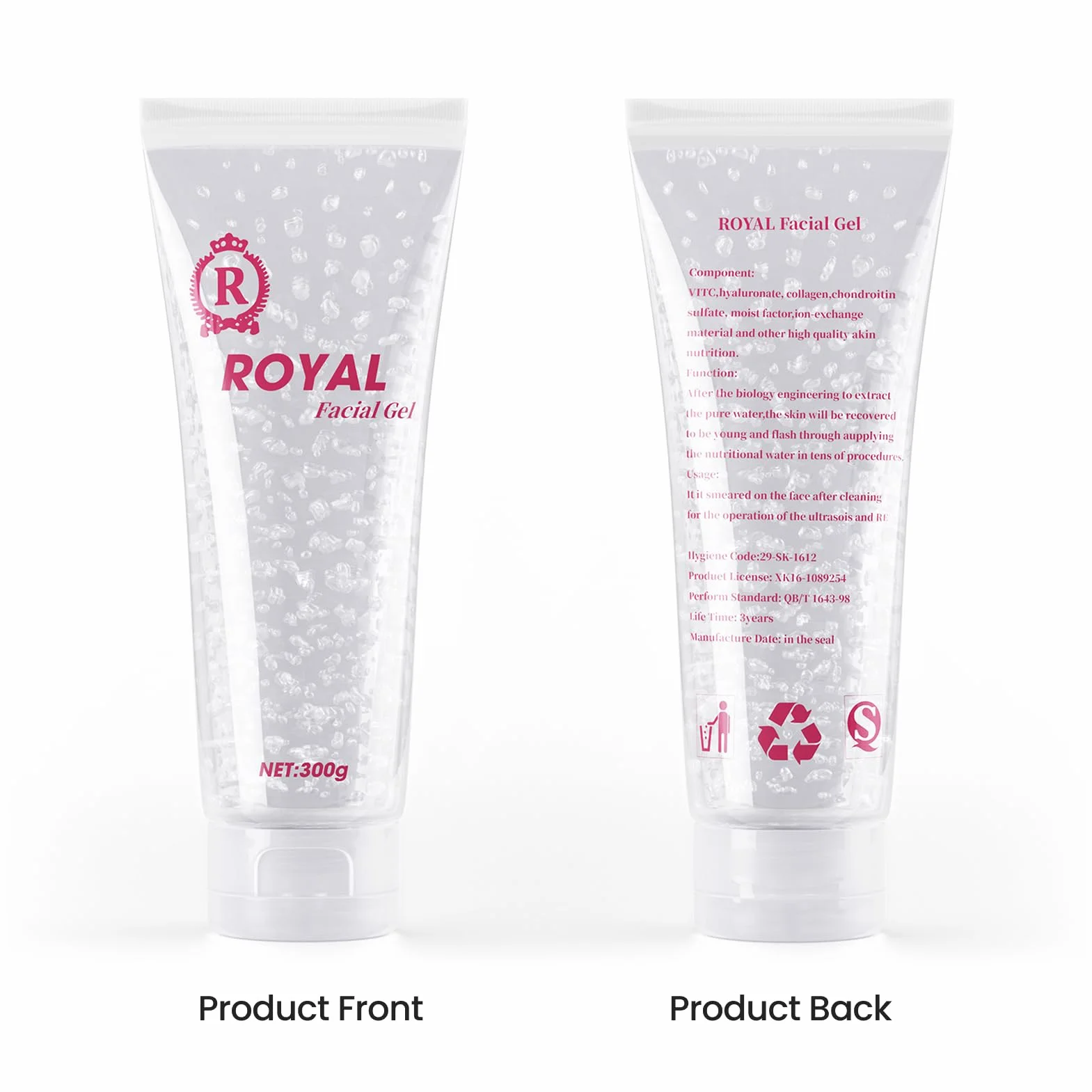 Gel refrescante para depilación láser, hidratante y calmante