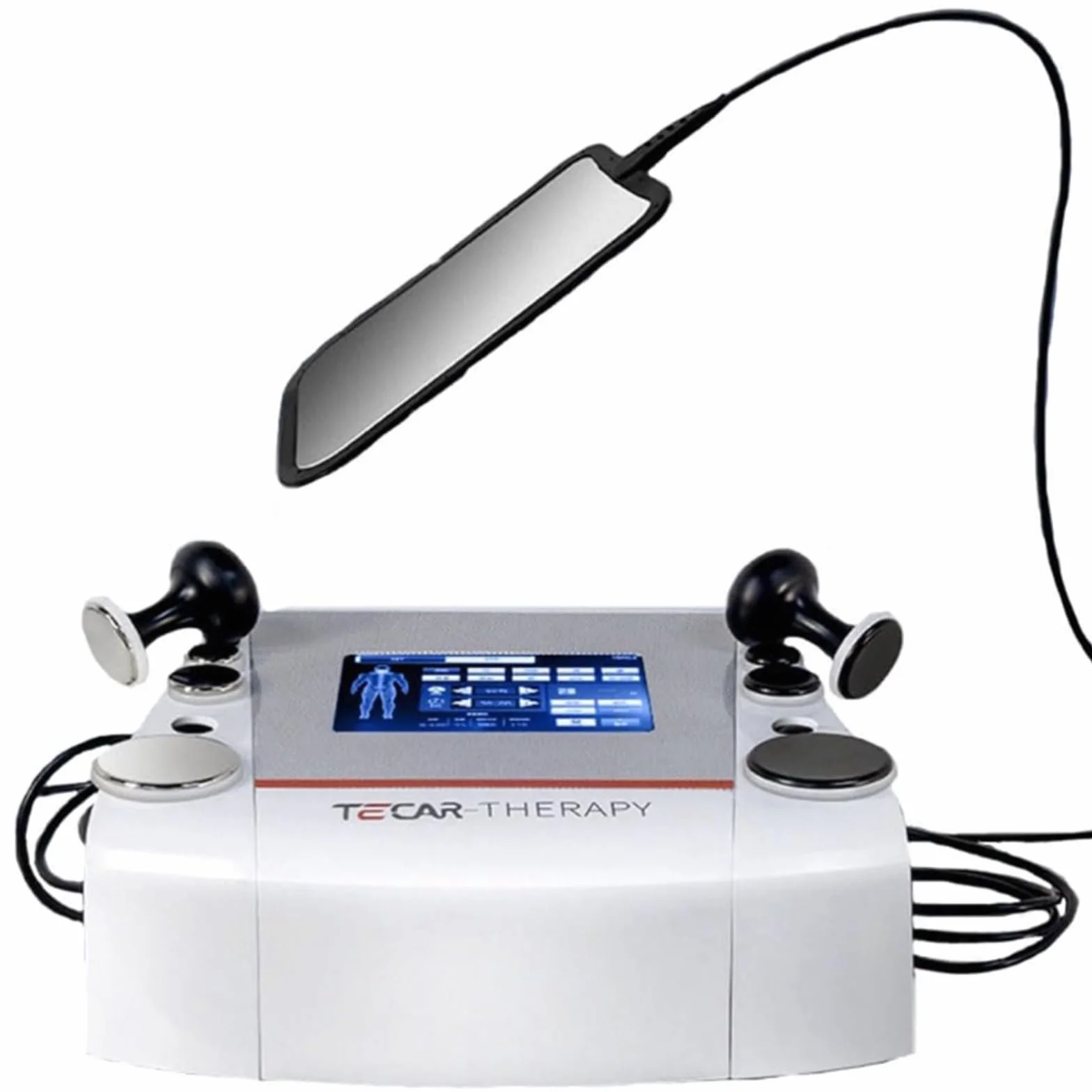 448KHZ Therapy Machine RES CET Monopole RF Transferencia De Energía Dispositivo De Diaterapia Para El Dolor Muscular Aliviar La Celulitis Reducir El Calentamiento Profundo