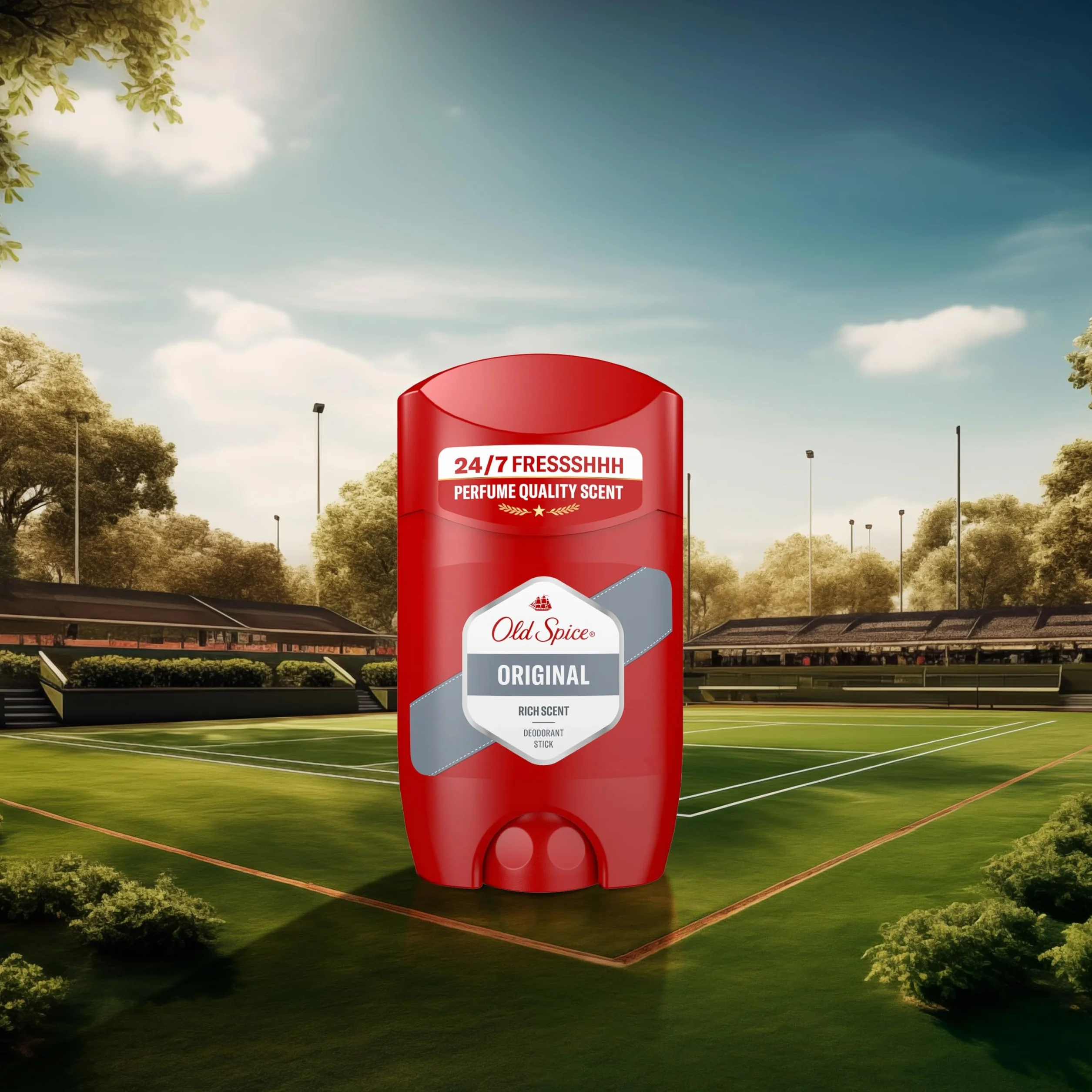 Old Spice Original Desodorante en Barra para Hombres 4x50 ml, Fresco 24 Horas, Protección Contra el Mal Olor