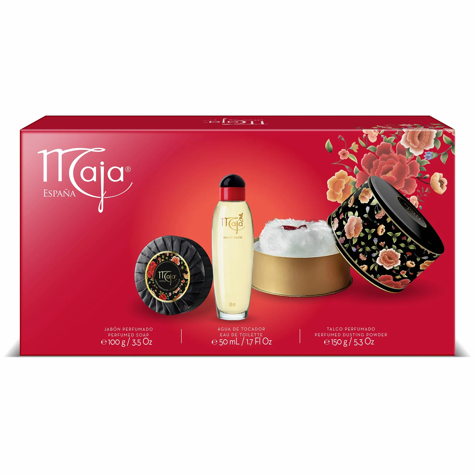 Maja Estuche Regalo Talquera 150 g Jabón 100 g Eau de Toilette 50 ml