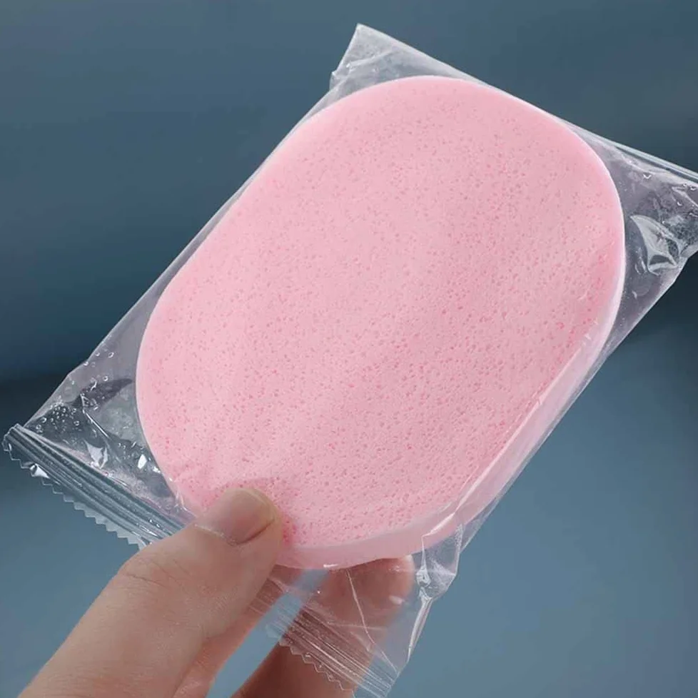 Esponja de maquillaje 50pcs cara de lavado de esponja PVA Removedor de maquillaje de compresión Removedor de maquillaje de limpieza de la cara Herramientas de limpieza de spa Esponjas de maquillaje pr