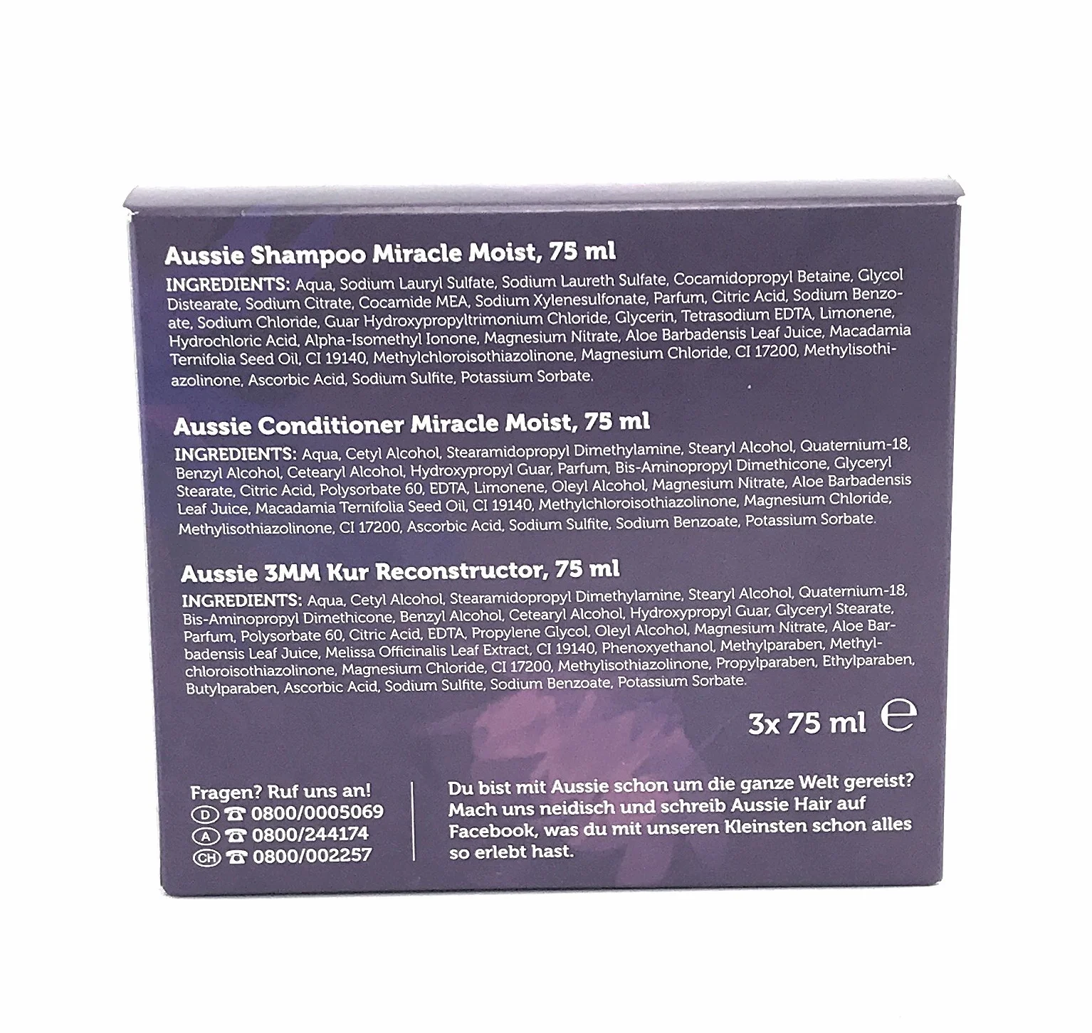 Aussome Hair Travel Set