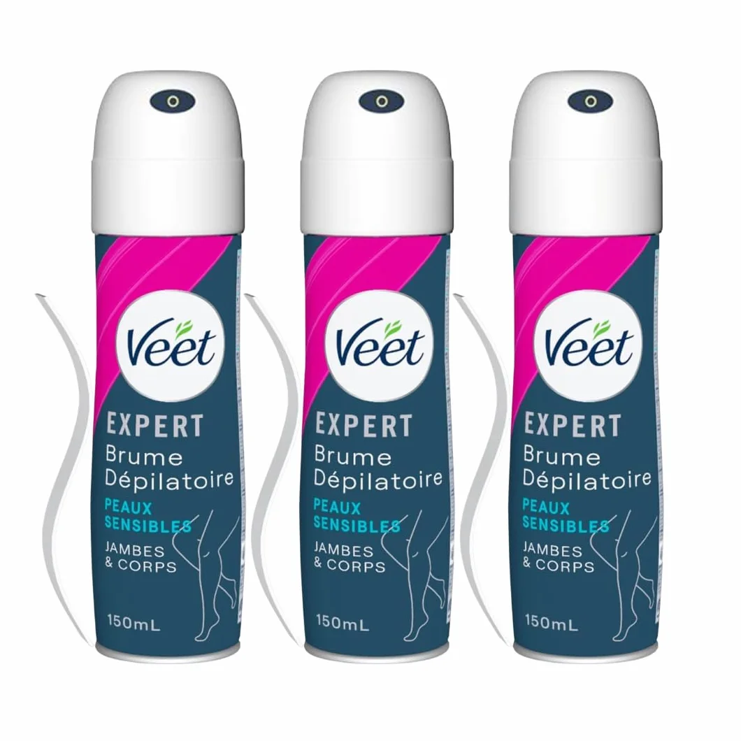 Veet Spray depilatorio 150 ml para piel sensible