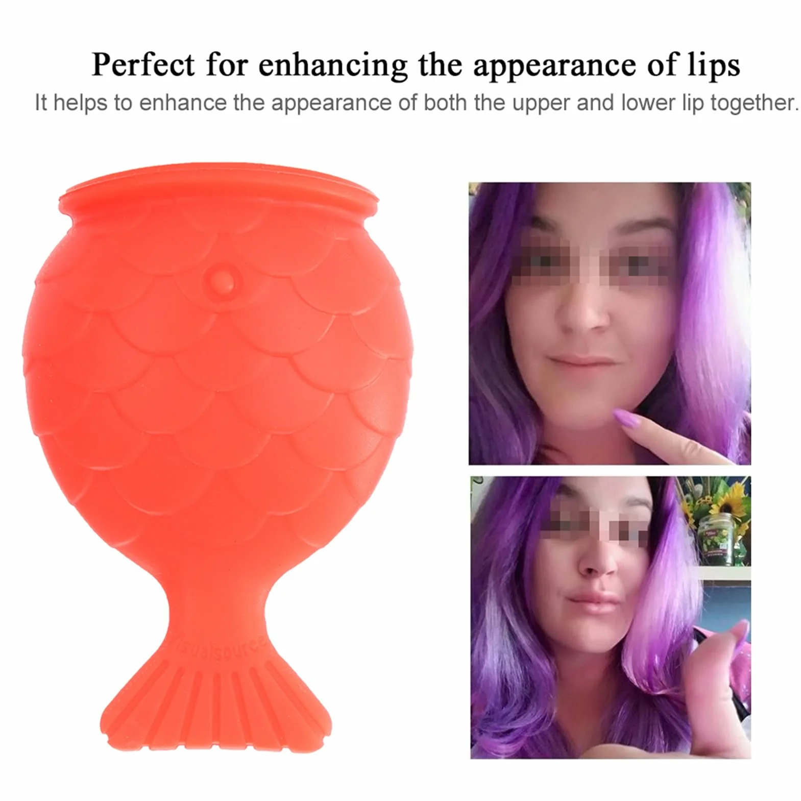 Relleno de labios de silicona portátil, aumentador de labios, herramienta de belleza
