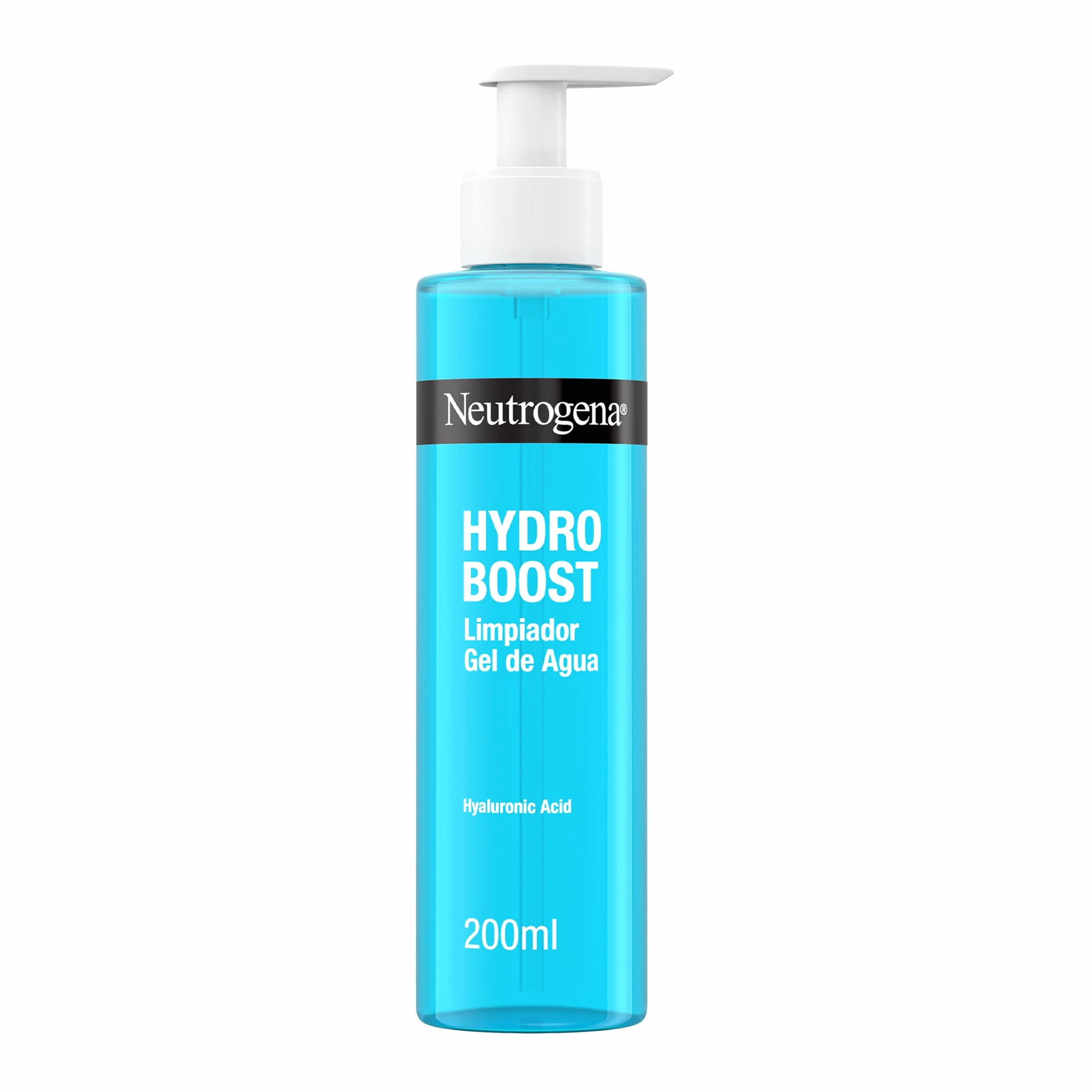 Neutrogena Hydro Boost Gel Limpiador de Agua 200 ml con Ácido Hialurónico