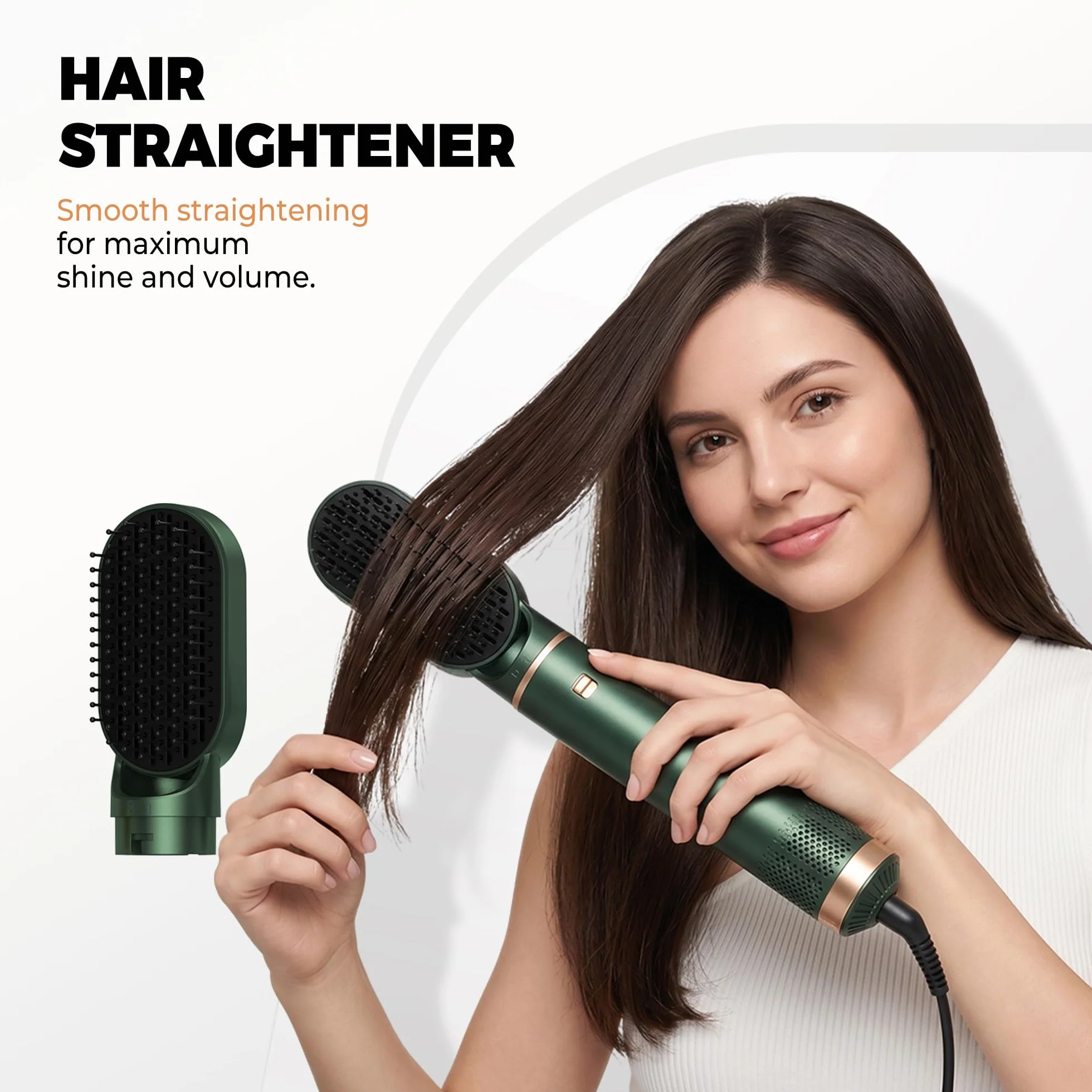 OKWRAP Secador 5 en 1 Moldeador De Pelo Cepillo De Aire Set
