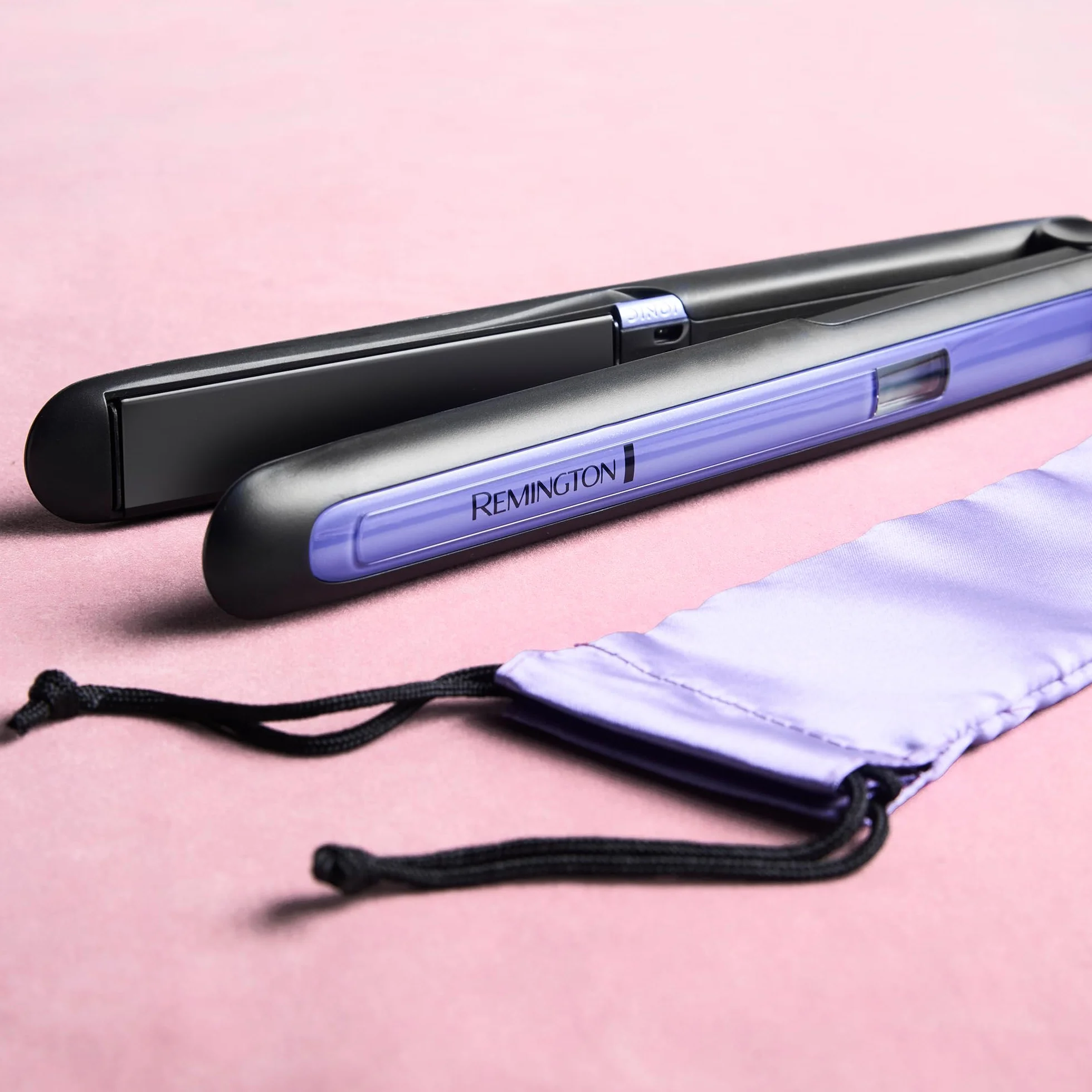 Remington Plancha Pelo Pro-Ion cerámica turmalina 150-230°C LCD S7710