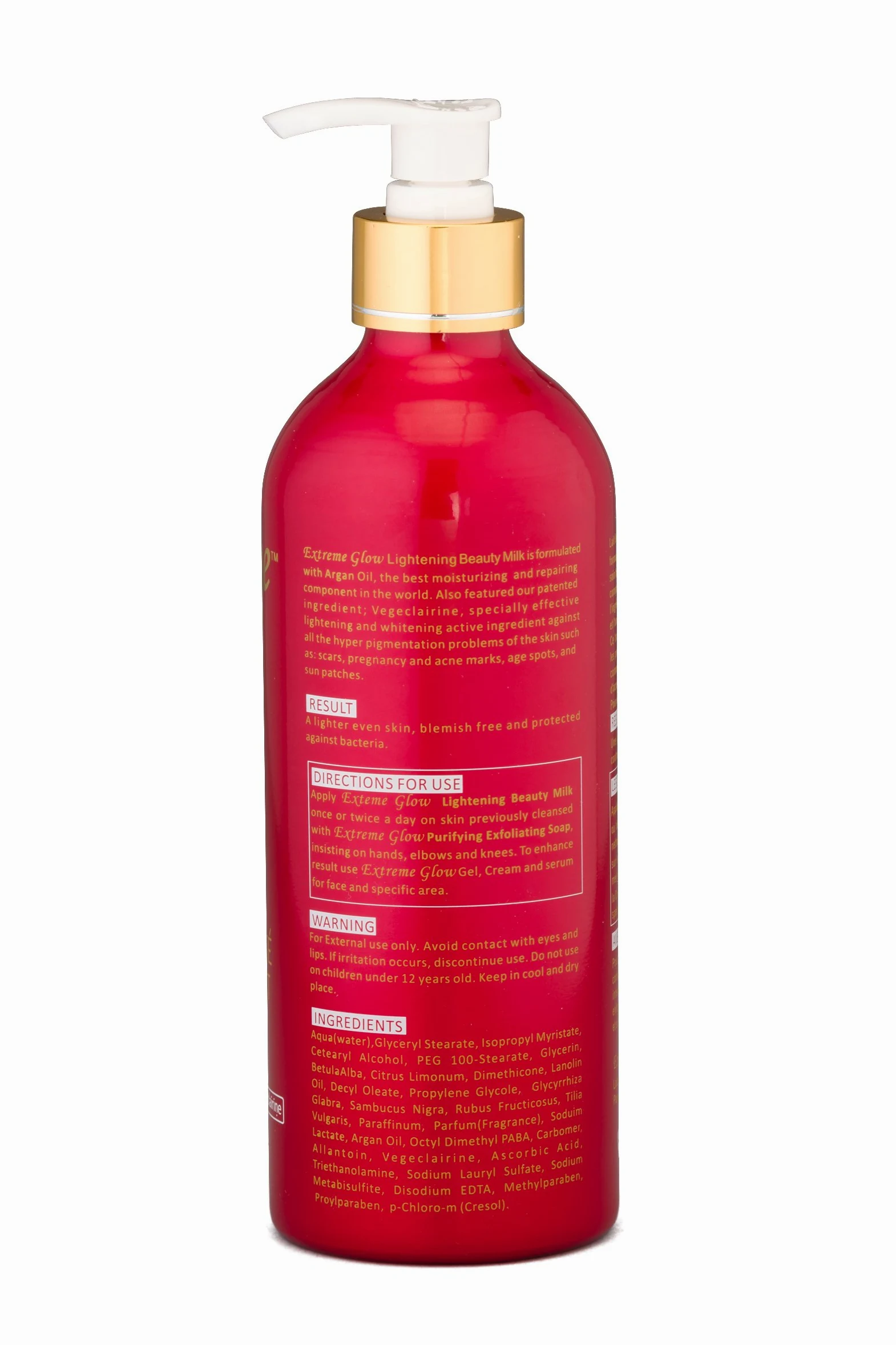 Extreme Glow strong lightening beauty milk 500 ml by Extreme Glow