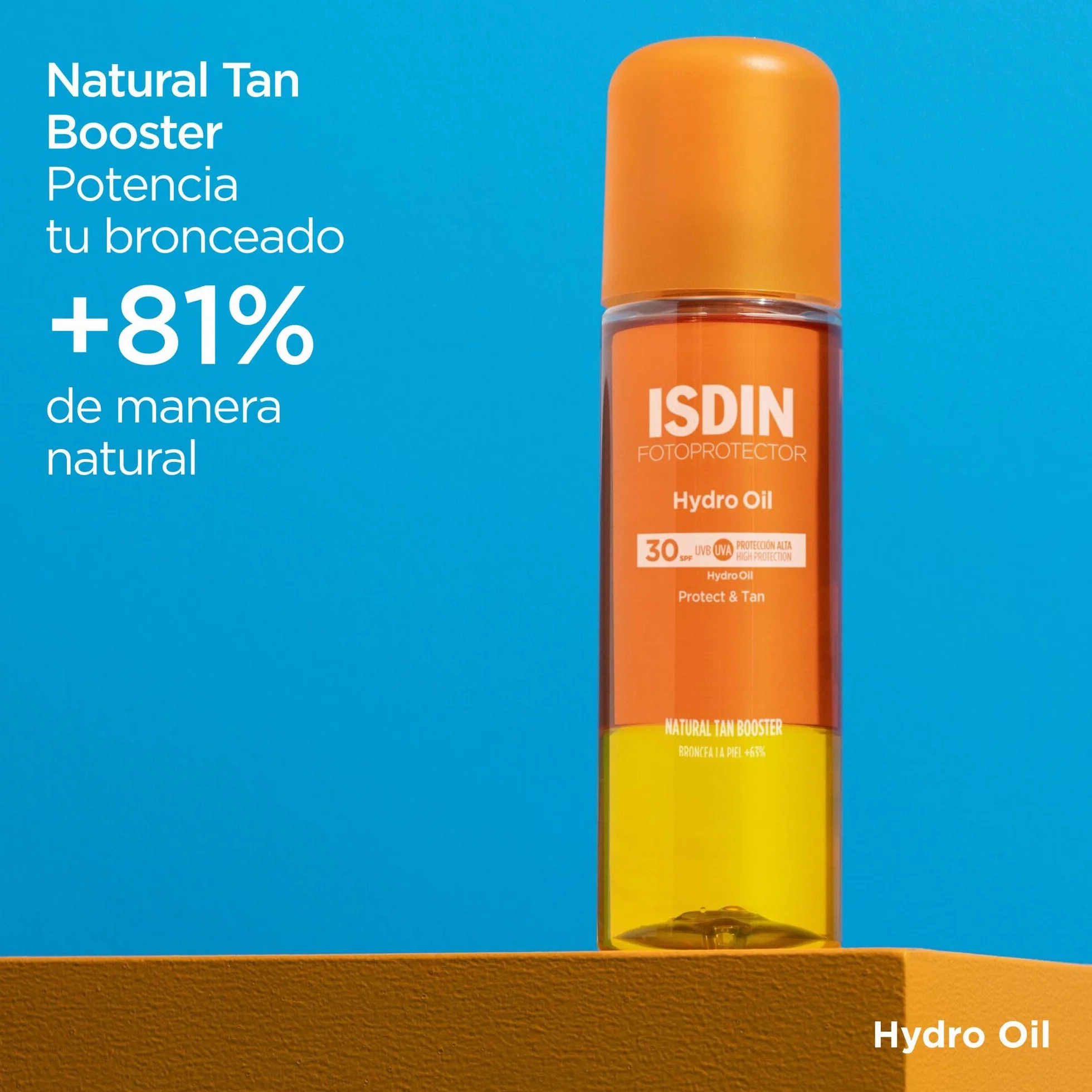 ISDIN HydroOil SPF 30 Fotoprotector Protector Solar Corporal Bifásico 200 ml