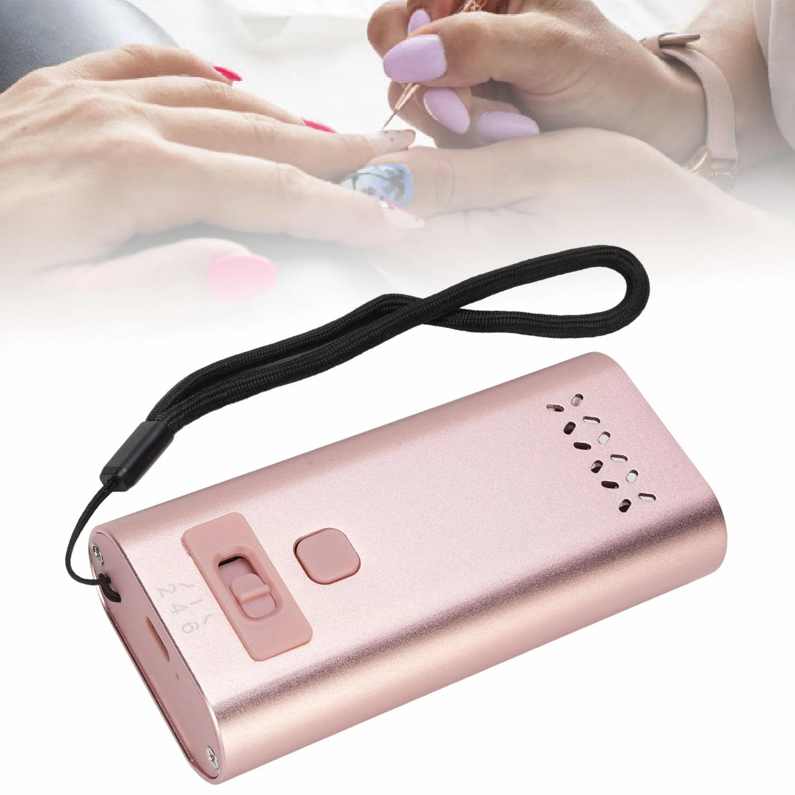 Generic Herramienta de Lámpara de Extensión de Cabello, Mezcla Perfecta, 3 Cuentas LED, 395 Nm, 6 W, para una Apariencia Voluminosa en el Hogar o en el Salón