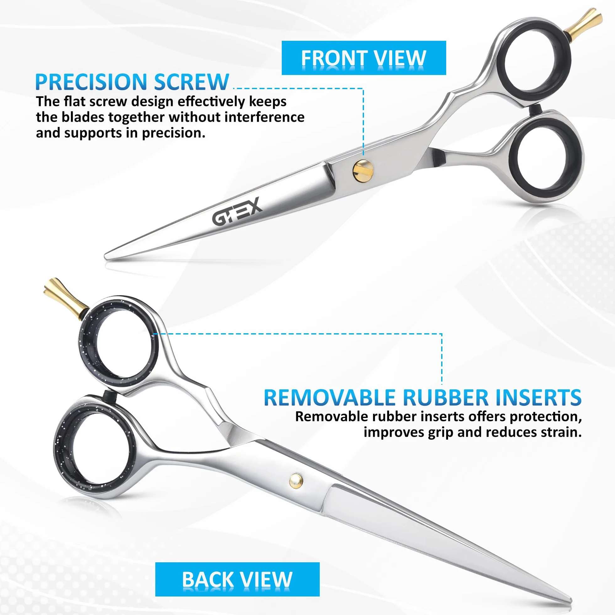 GTEX Tijeras Peluqueria Profesional 6.5 inch 16.5cm Hair Scissors