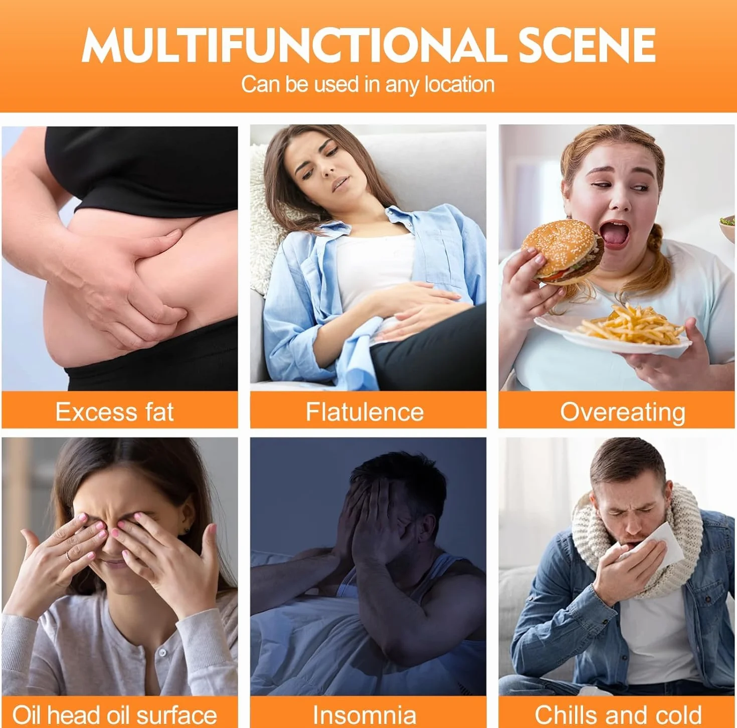 Parches Corporales para Abdomen, Cintura y Piernas - Moldeado Natural, Redefinición de Contornos, Uso Diario