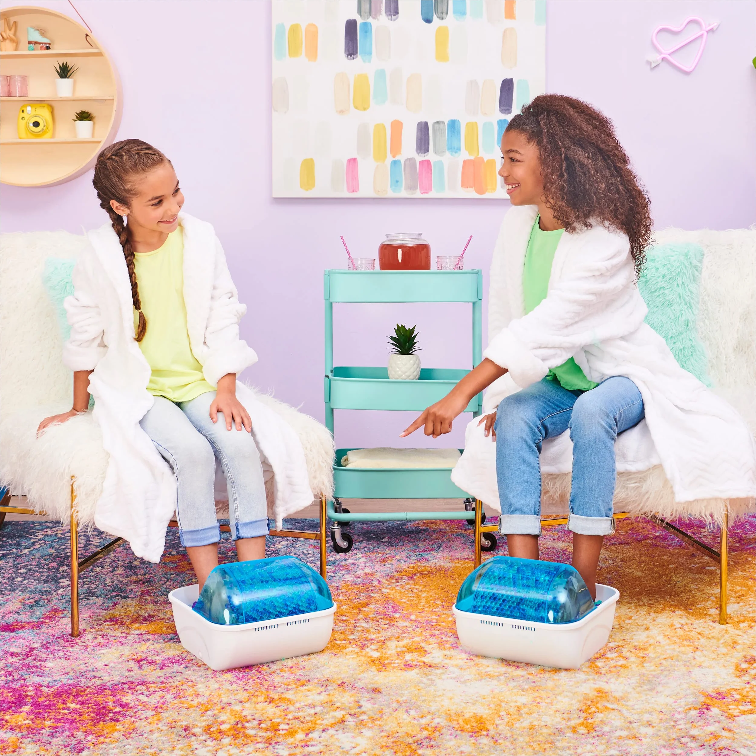 Spin Master Orbeez, Soothing Foot SPA with 2,000, The One and Only, Non-Toxic Water Beads, Kids SPA