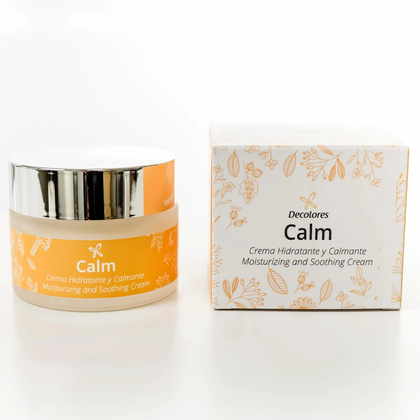 Decolores Crema Facial Natural Calm 50 ml 3 unidades - Pieles Sensibles o Reactivas - Hidrata, Calma y Reduce Rojeces - Con Prebióticos, Probióticos y Ácido Hialurónico - Vegano