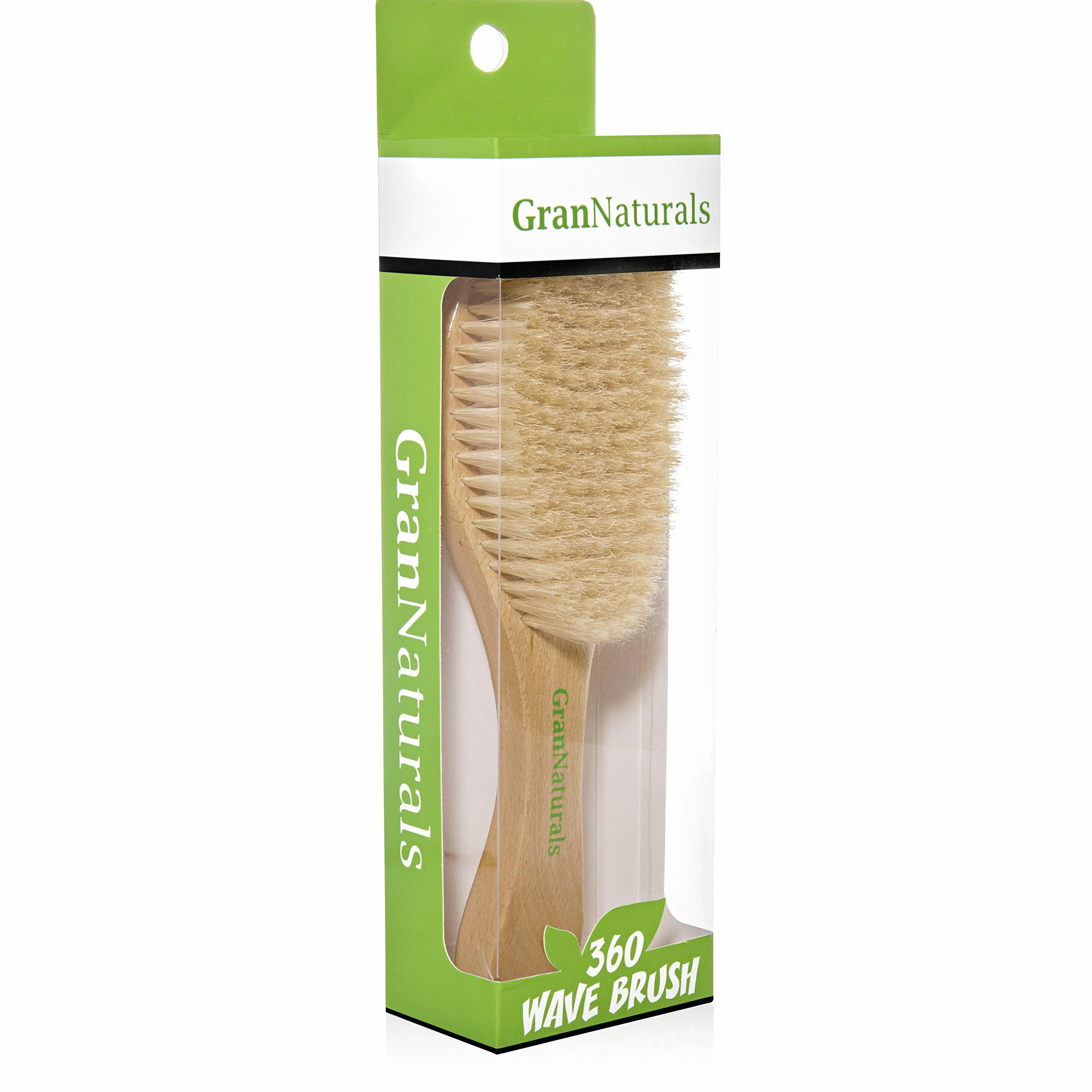 GranNaturals cepillo de cerdas suaves 360 Wave
