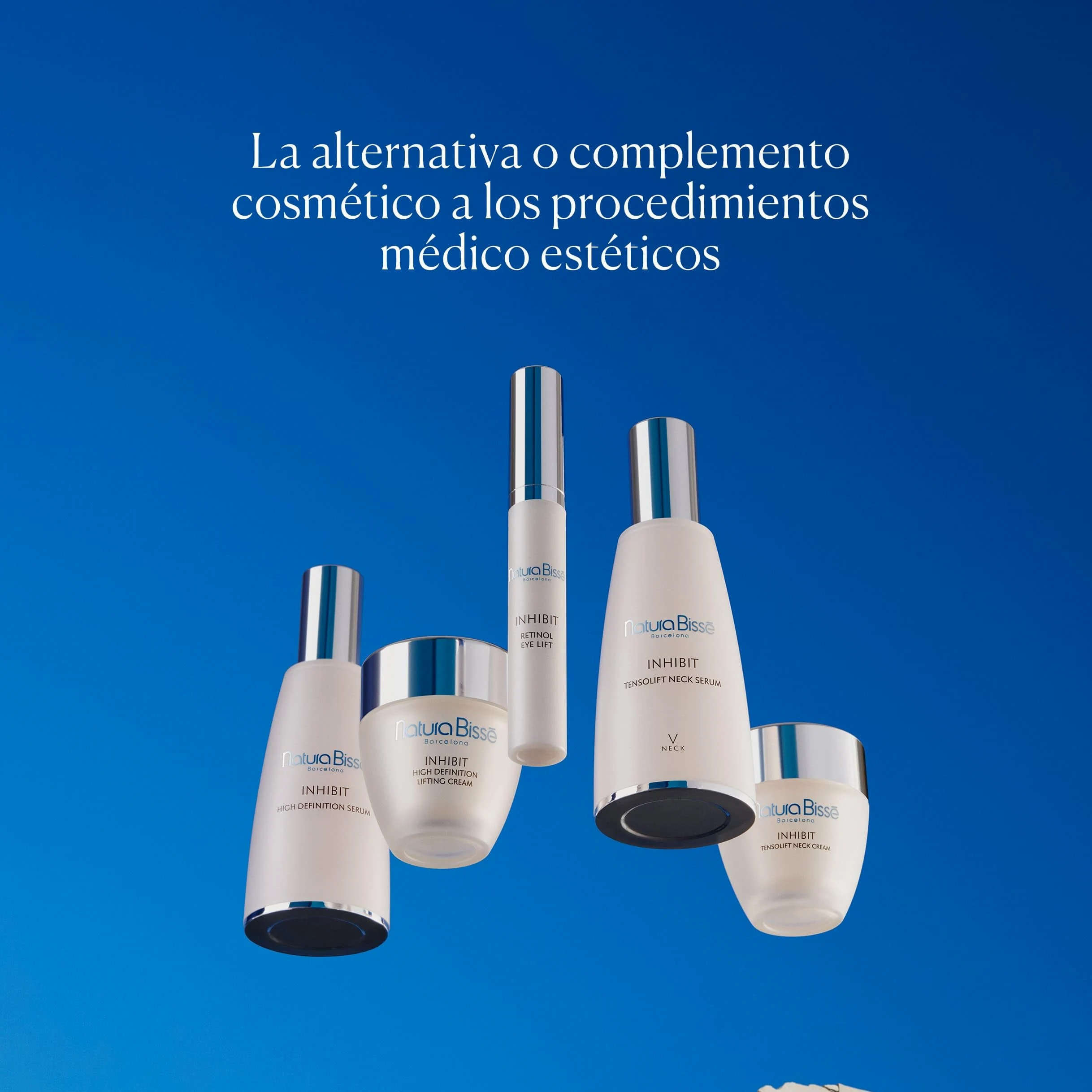 Natura Bissé Inhibit High Definition Lifting Cream | Crema Redensificante Tensora con Colágeno, Ácido Hialurónico, Niacinamida y DMAE | 50 ml
