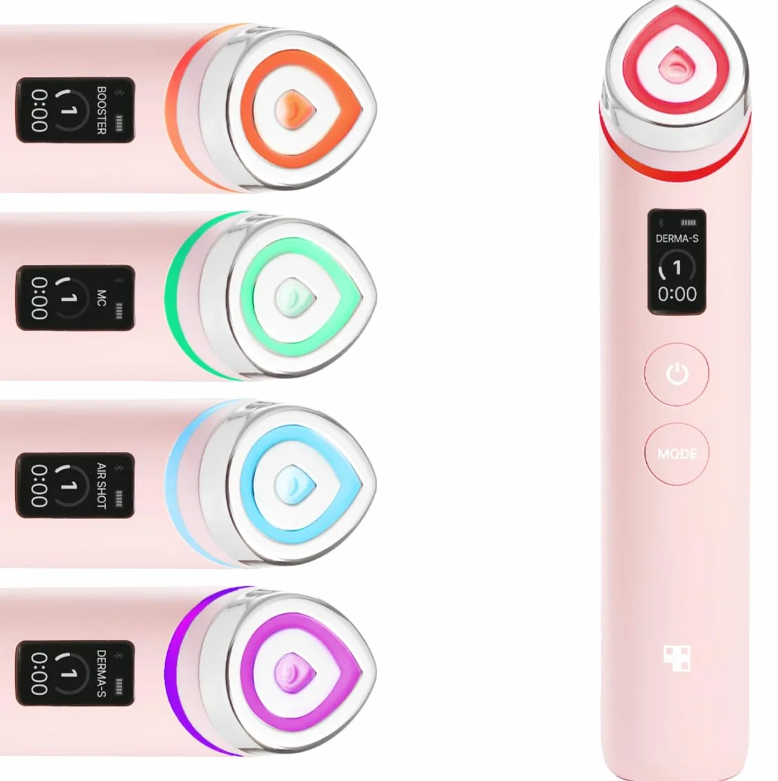 Medicube AGE-R Booster Pro Pink Dispositivo de Belleza 6 en 1 para Glass Skin Cuidado de la Piel Coreano