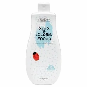 Agua de colonia infantil fresca notas cítricas 600 ml Pack 2