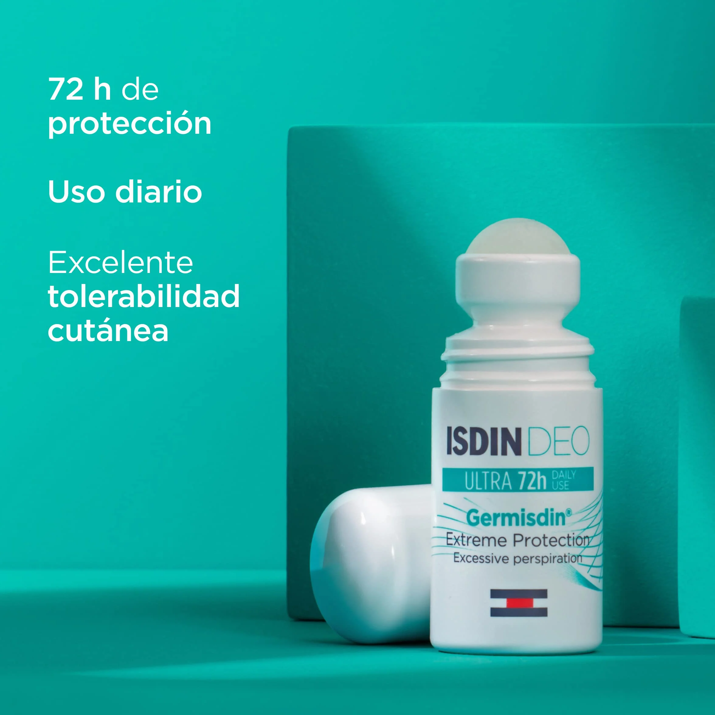 SDIN Germisdin Ultra 72h Roll-On Desodorante Antitranspirante Sin Alcohol