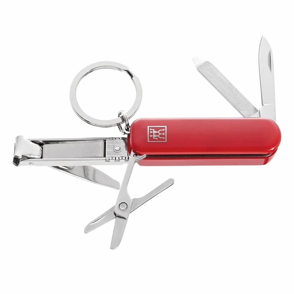 ZWILLING Manicura pedicura multiherramienta 60 mm rojo
