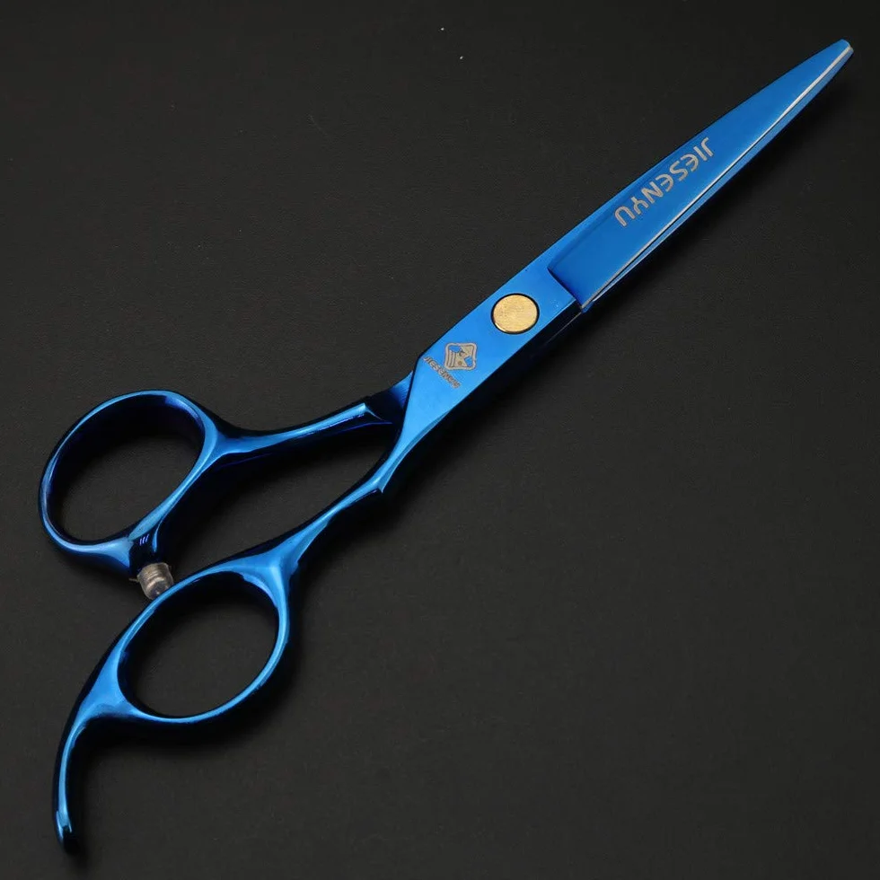 Tijeras de peluquería profesional de acero japonés 440C 24 cm Juego