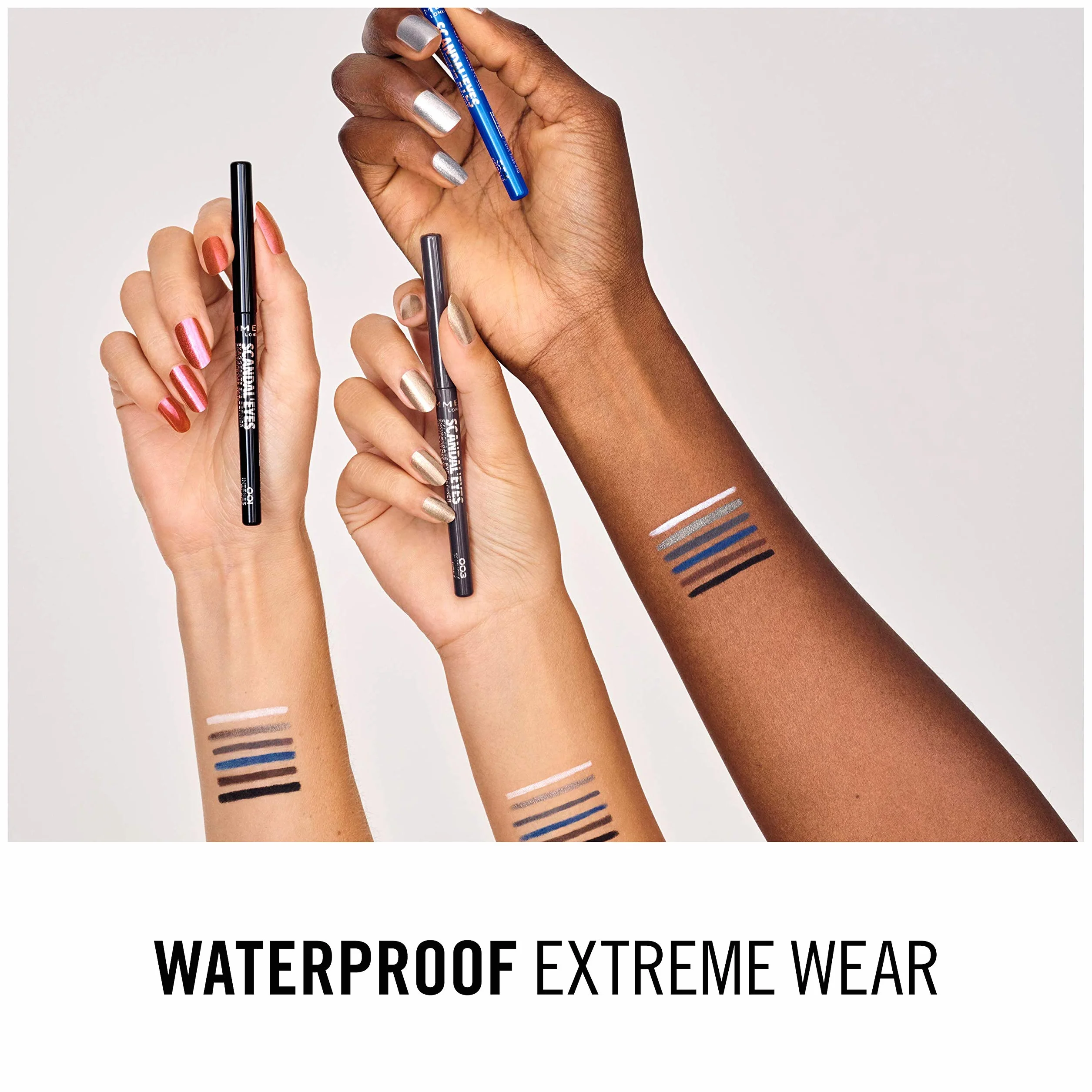 Rimmel London Scandal'eyes Exaggerate Eye Definer Tono 1 Negro