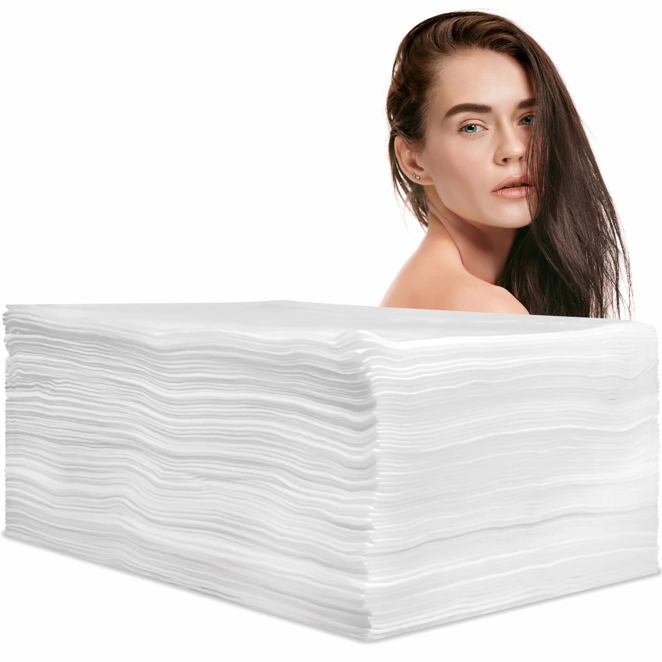 Toallas Desechables Spunlace 40x80 cm 100 Unidades