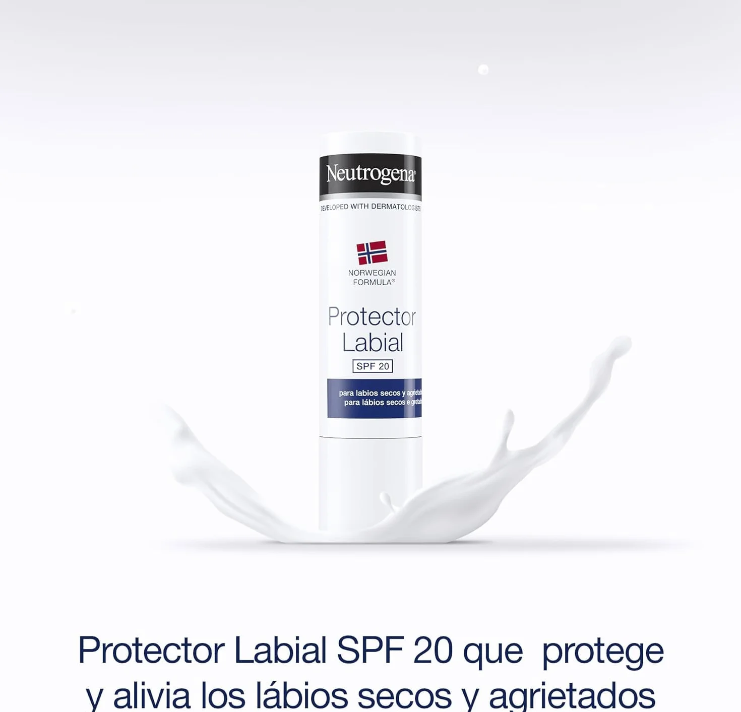 Neutrogena Fórmula Noruega Protector Labial SPF 20 2 x 4,8 g Bálsamo Labial Hidratante