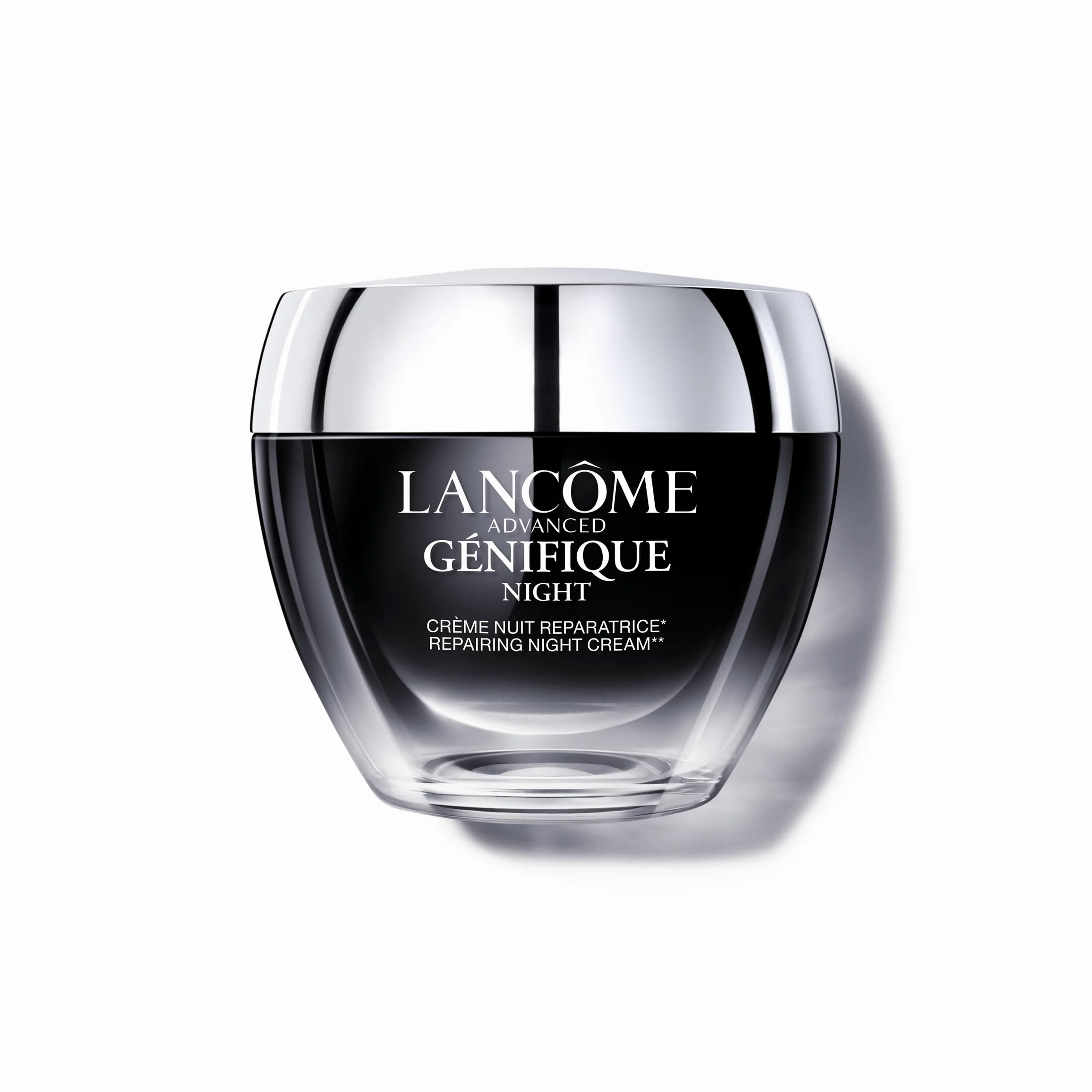 Lancôme - Advanced Génifique - Crema de Noche Reparadora - Hidratante y Antiedad - Tratamiento Facial Antiarrugas - Pre y Probióticos, Triple Ceramidas, Ácido Hialurónico - 50 ml