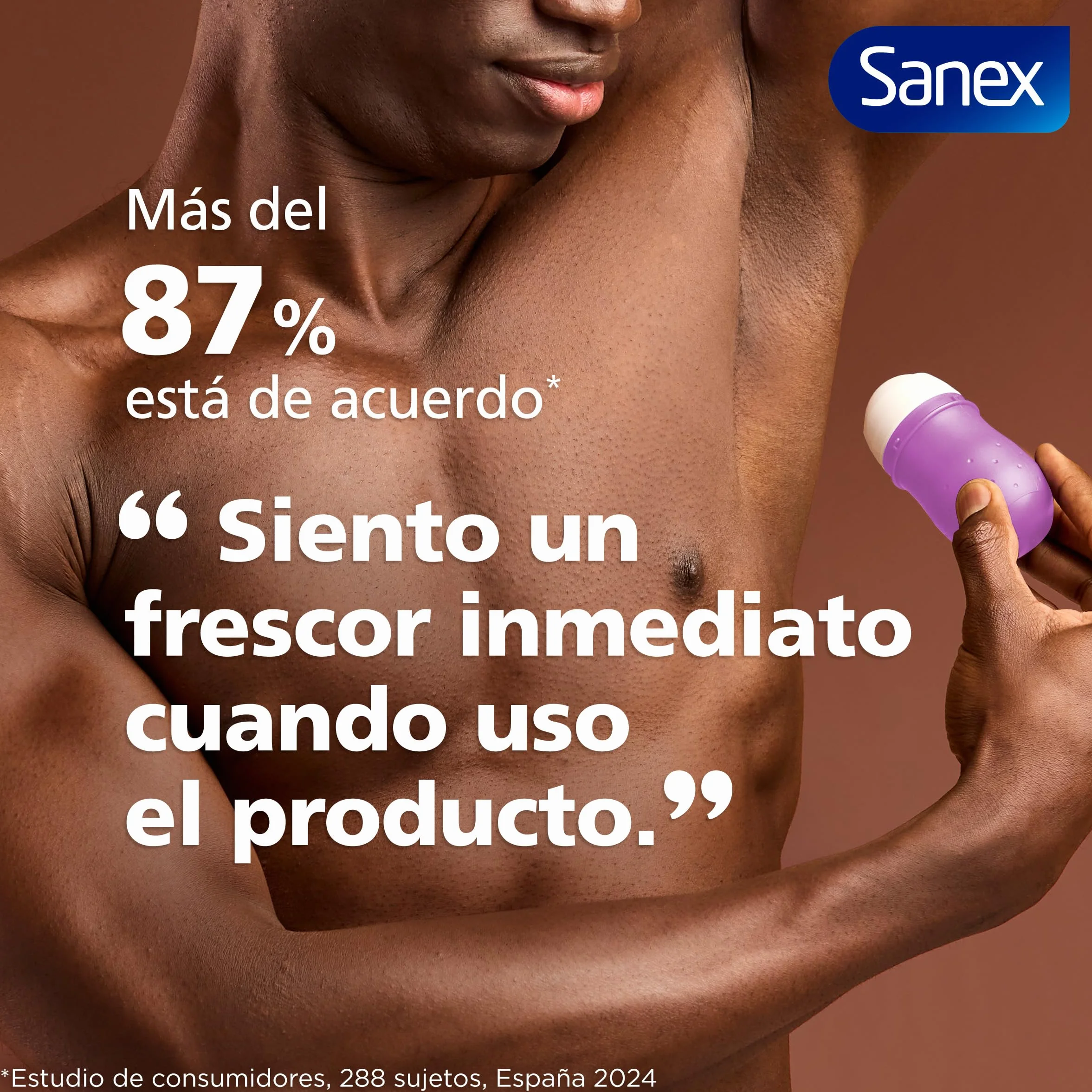 Sanex Dermo+ Invisible Antitranspirante Roll-On 72 Horas 6x50ml