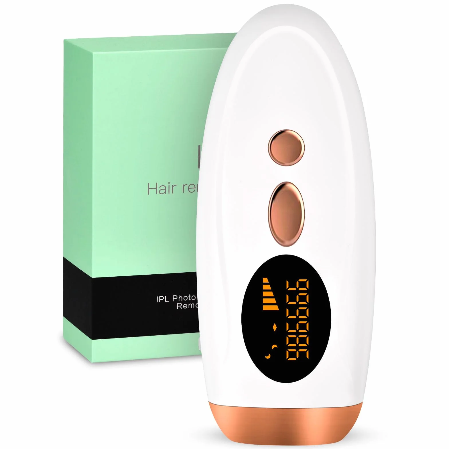 Depiladora IPL Luz Pulsada, 5 Niveles Energía, 999,999 Pulsos, para Hombre Mujer Piernas Axilas