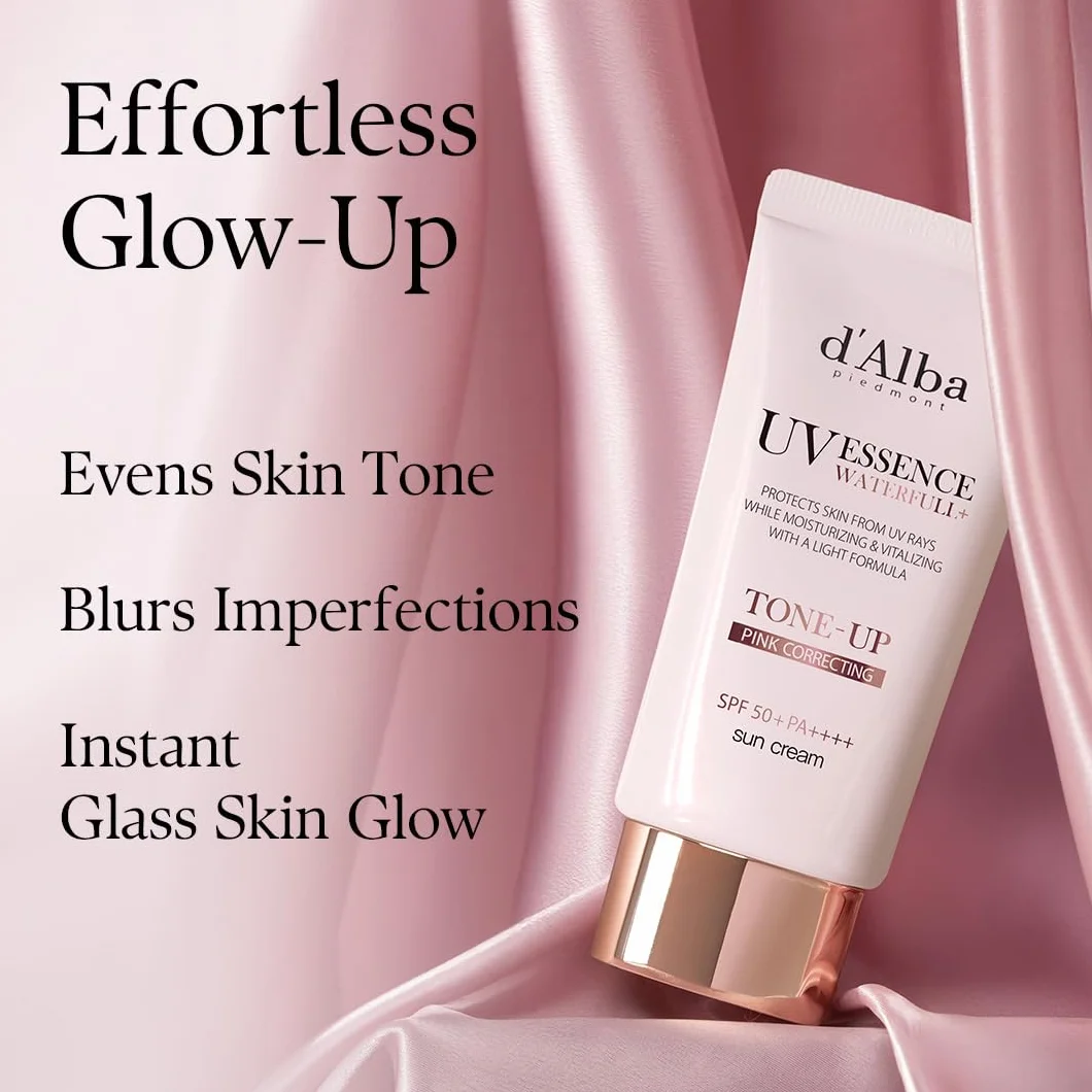 d'alba Loción Solar Tonificante Waterfull SPF50+PA++++ Trufa Blanca Italiana Filtros UV Veganos