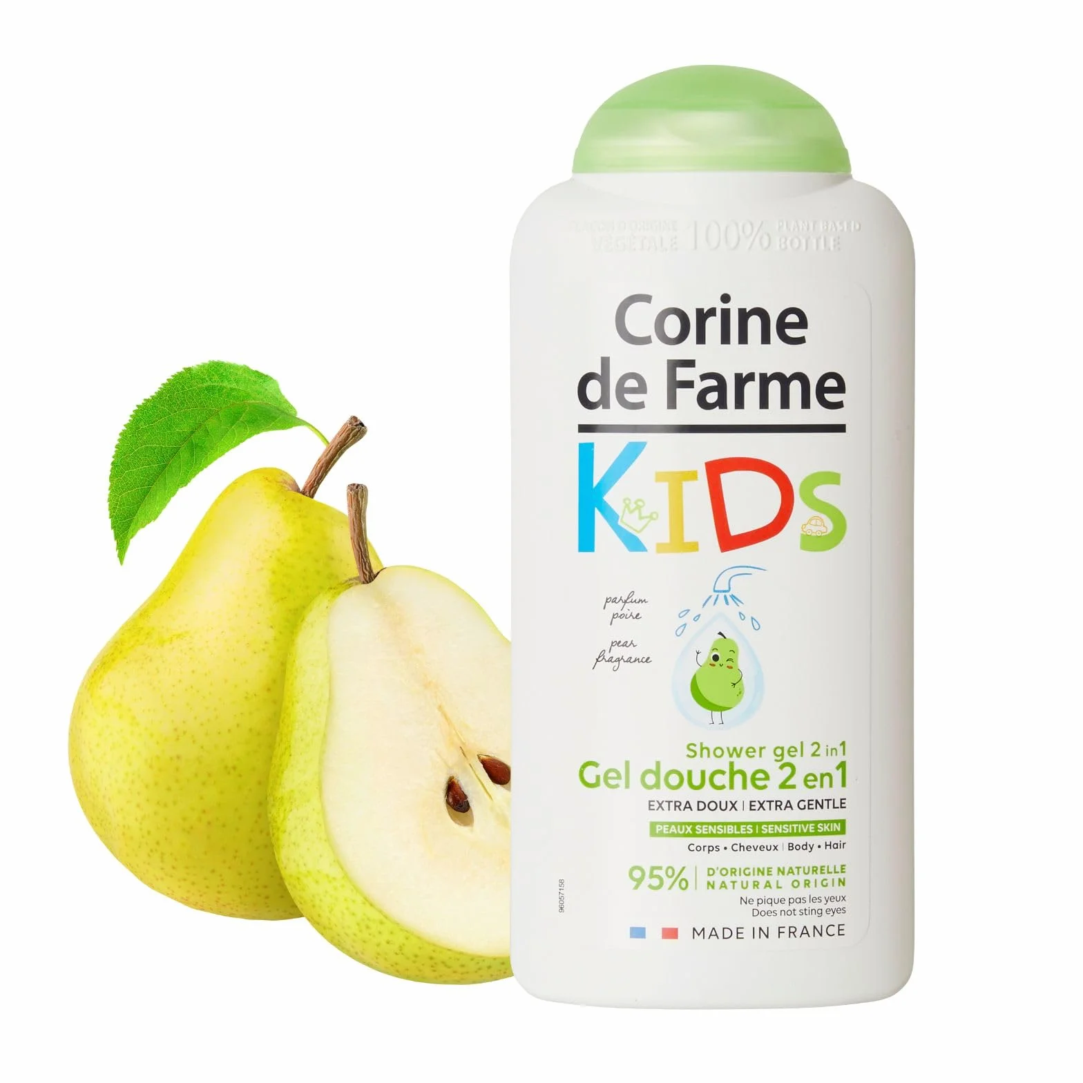 Corine de Farme Gel de Ducha 2 en 1 Niños 300ml para Piel y Cabello Sensibles