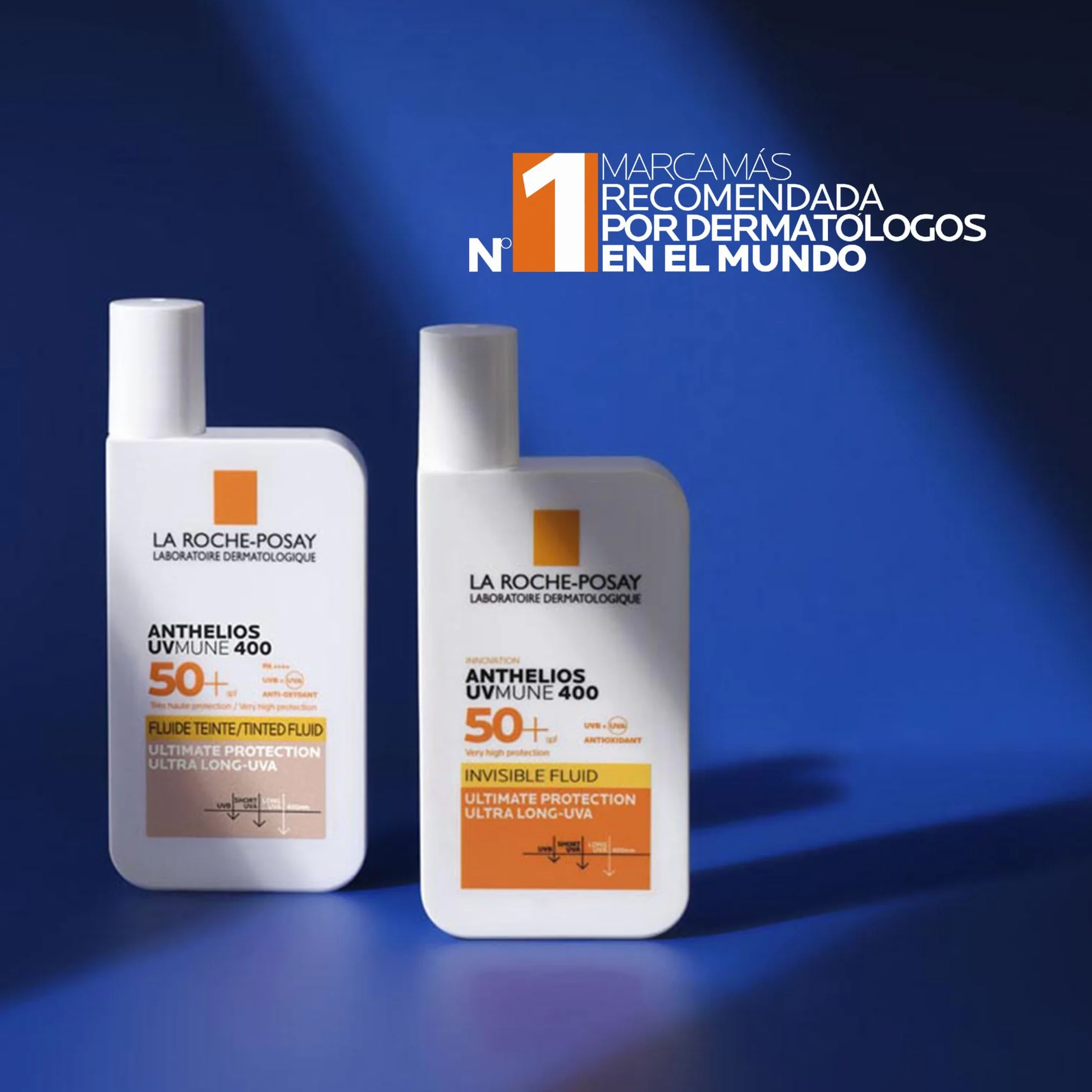 La Roche Posay Anthelios UV-MUNE 400 Protector Solar SPF50+ Fluido Invisible 50 ml
