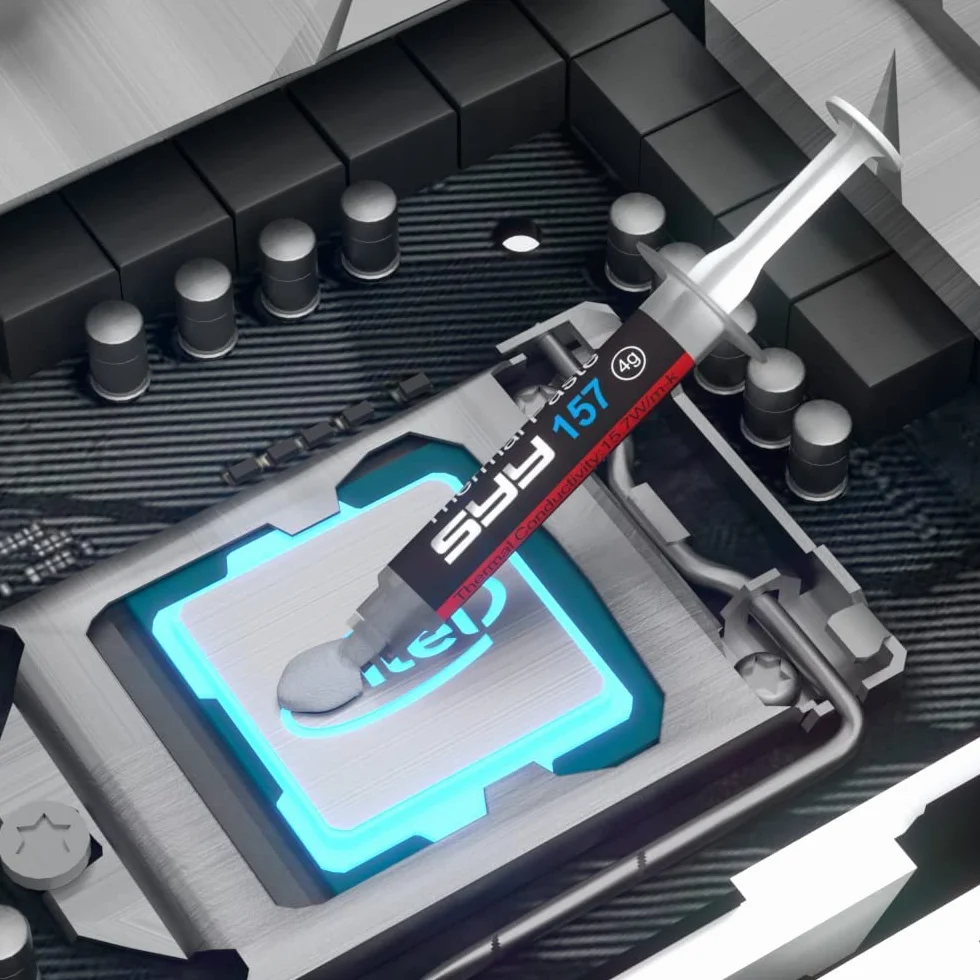 SYY Pasta Térmica 4g Thermal Paste para CPU Procesador IC Enfriadores