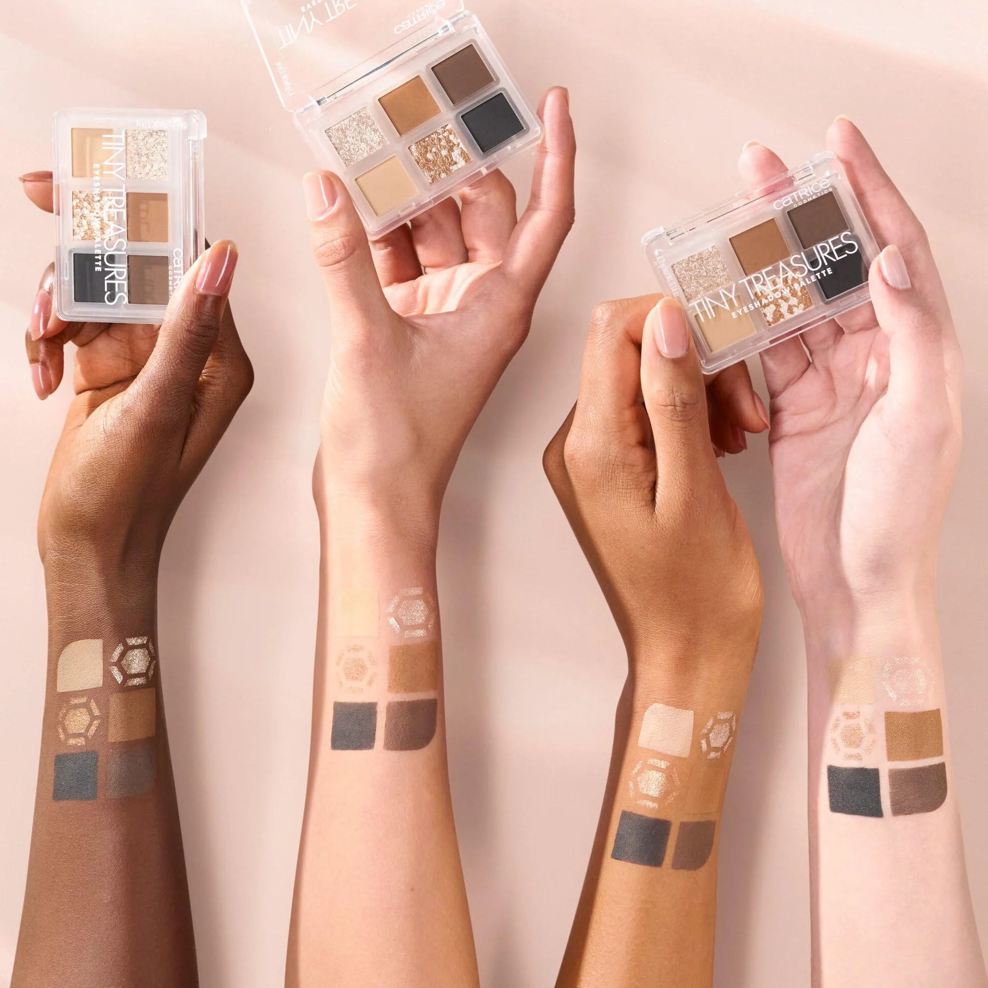 Catrice Paleta de sombras de ojos Tiny Treasures 4.2g metalizado mate