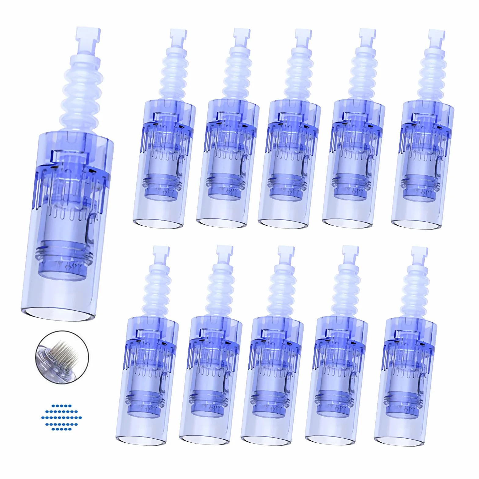 Dr.pen A6 Microagujas de Repuesto 36 Pin 10 Pcs Cartuchos Auténticos Micropunción