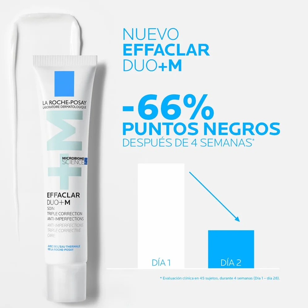 La Roche Posay Effaclar Duo+M Tratamiento corrector facial Antiacné 40 ml