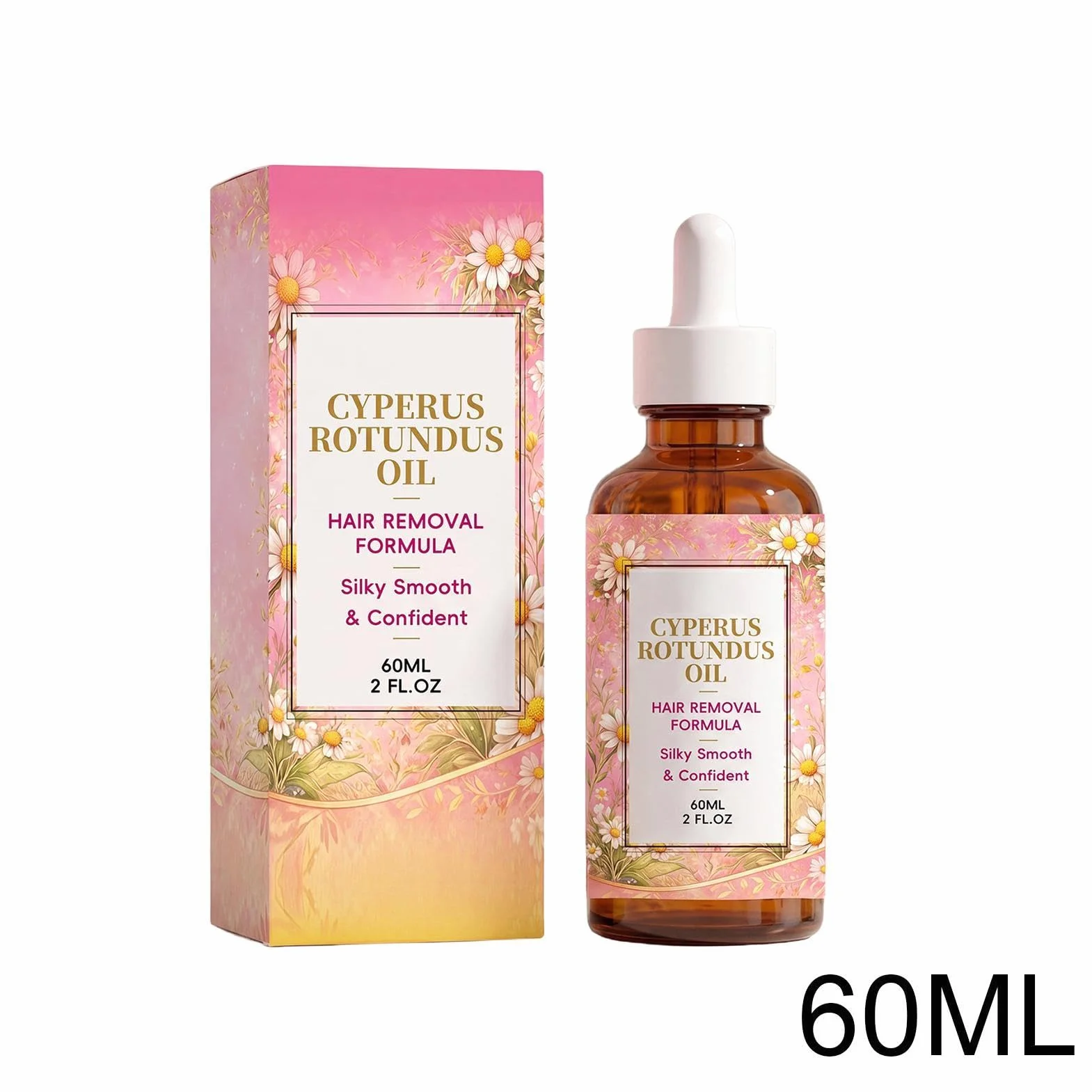 Eliminador Inhibidor Calmante 60 ml Depilación Facial Rostro Barbilla Zona Íntima Pieles Sensibles