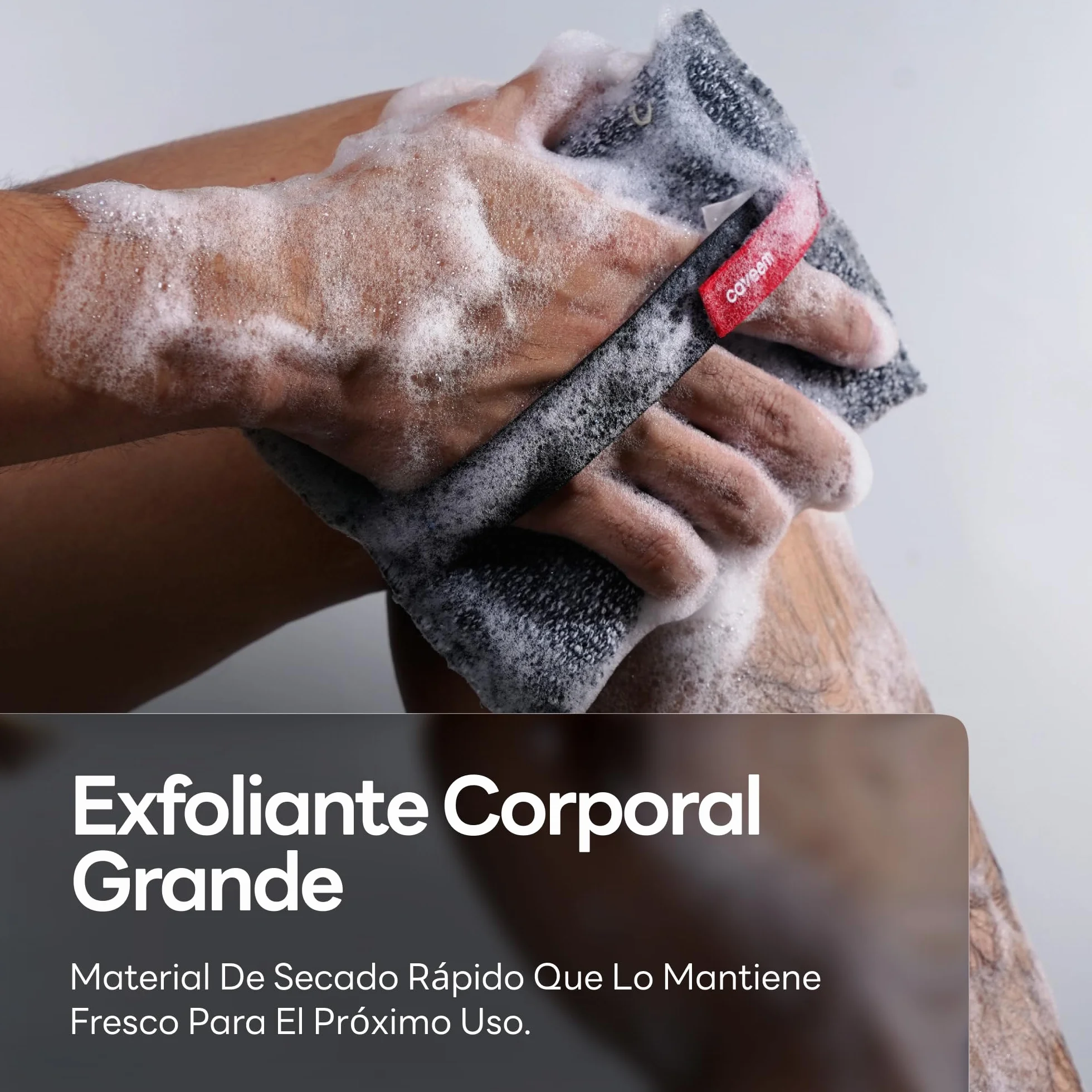 Esponja Exfoliante Corporal 2pcs para Baño y Ducha