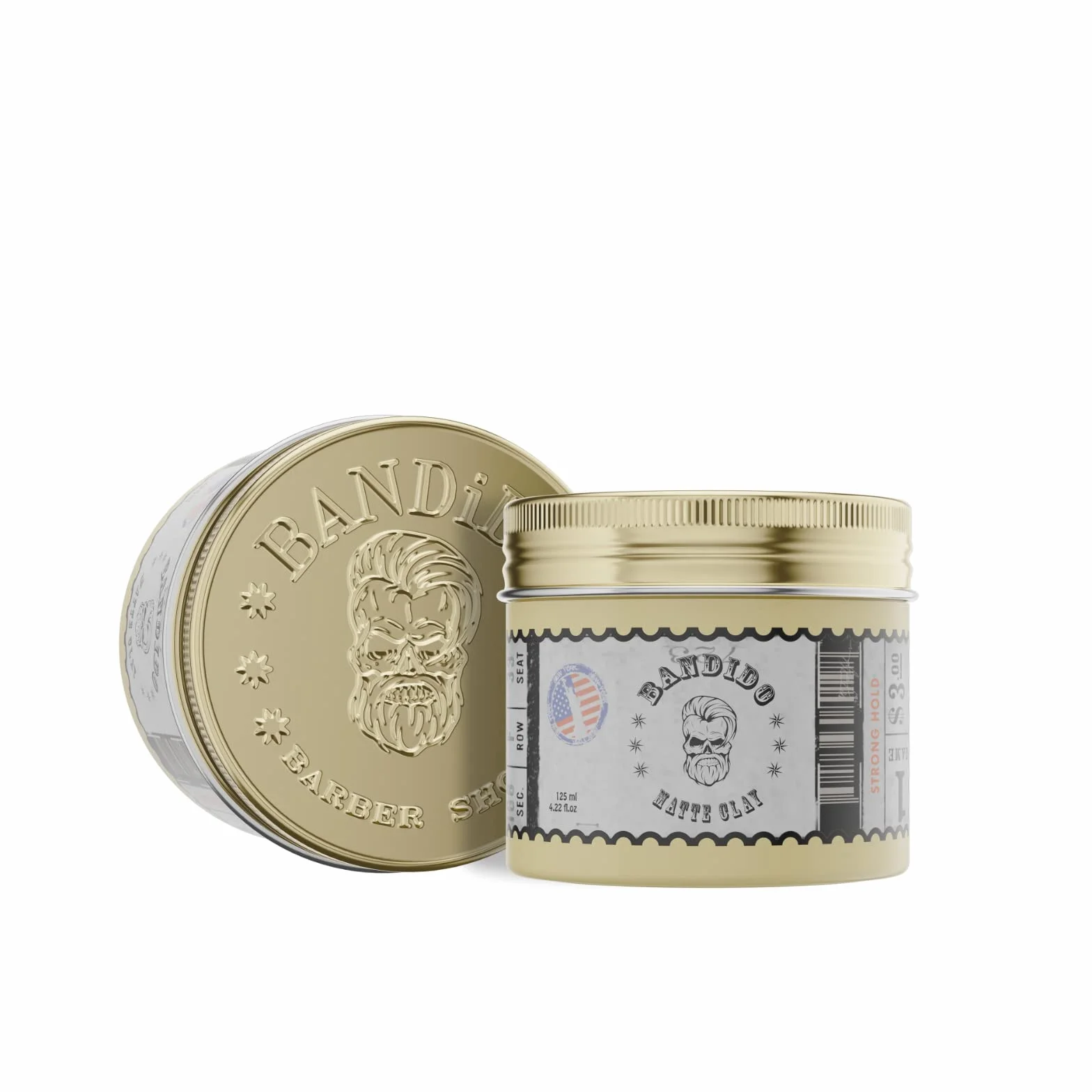 BANDIDO Pomada mate Clay Strong Hold 125 ml