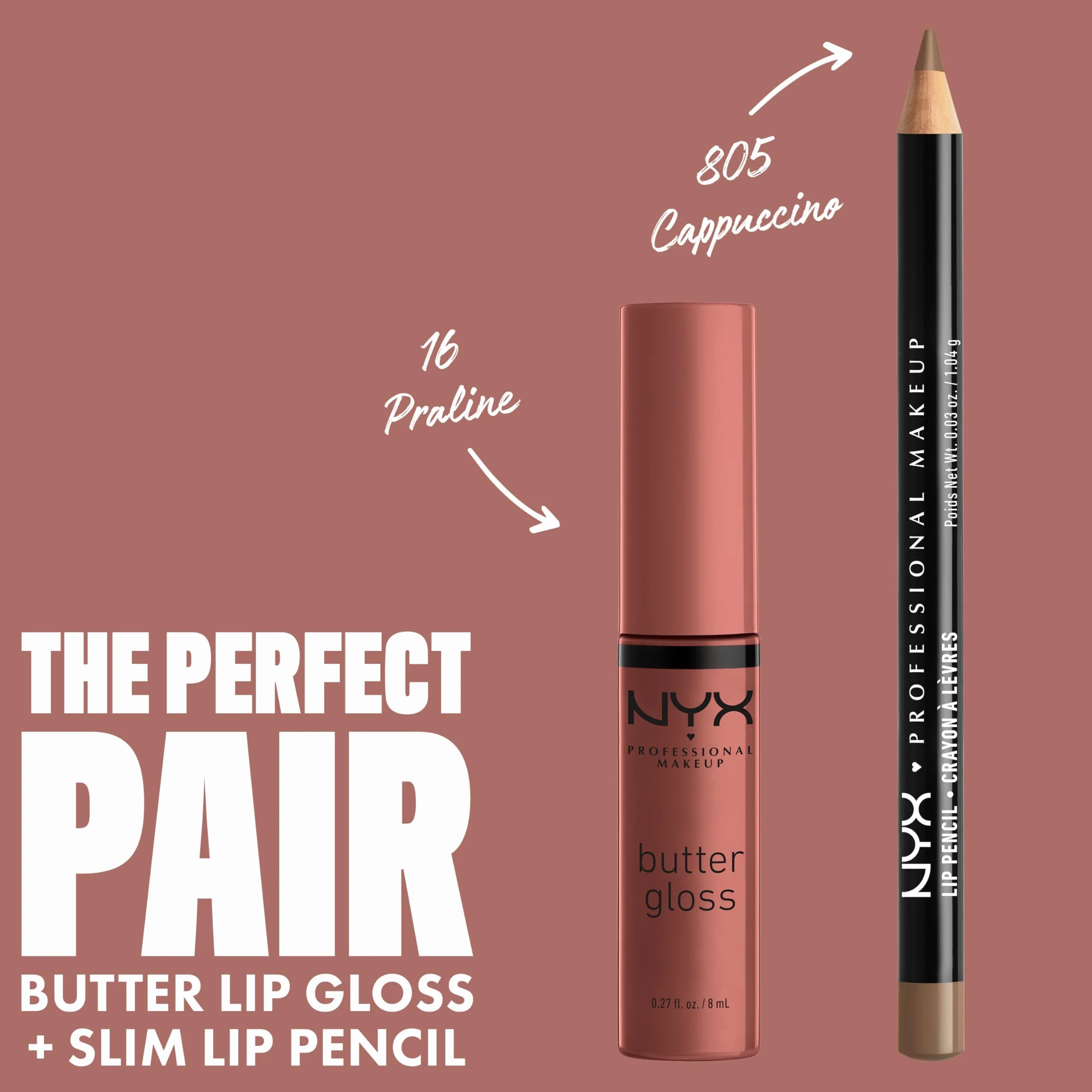 NYX Professional Makeup Butter Gloss Praline