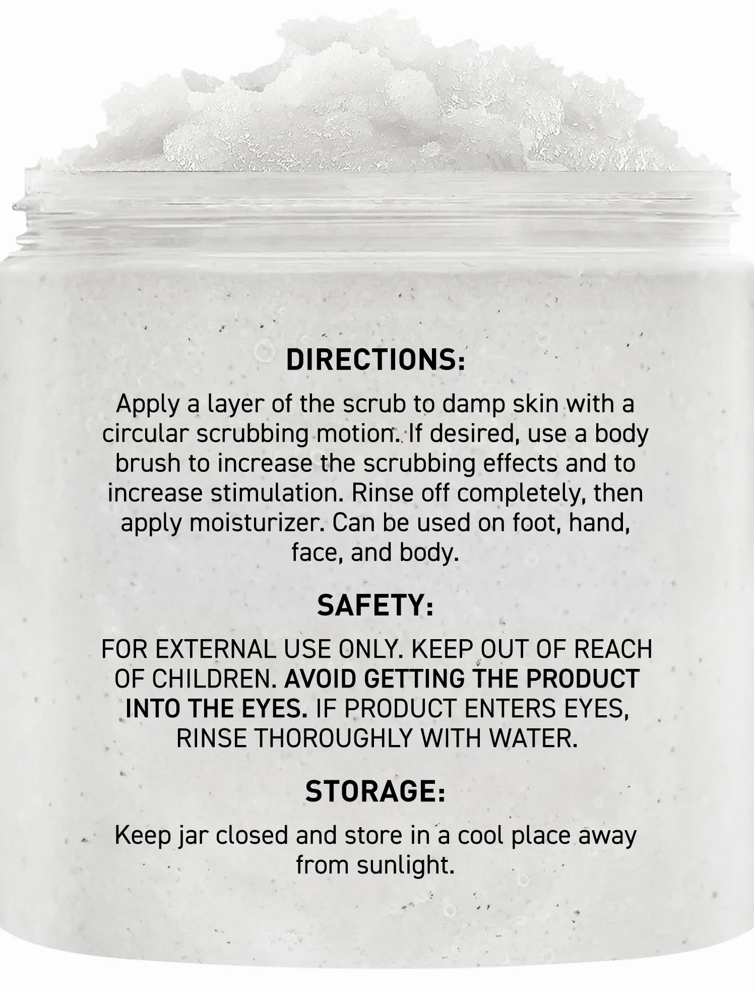 Exfoliante corporal de leche de coco de 10 oz, fabricado con sal marina muerta y aceites esenciales, anticelulitis, marcas elásticas y venas varicosas. Brooklyn Botany