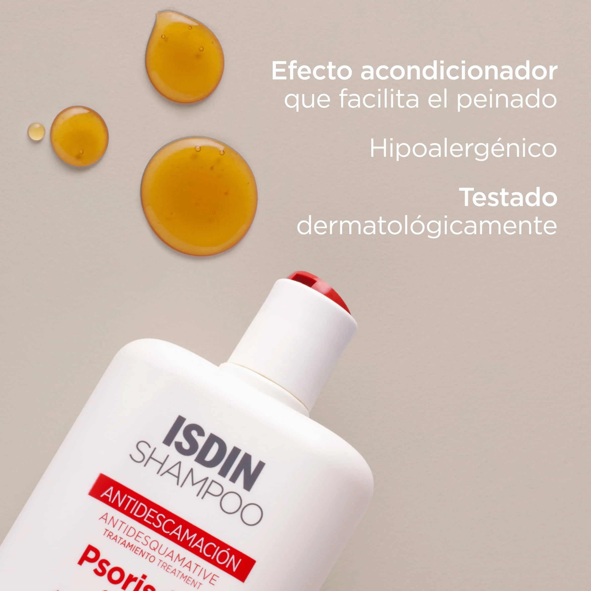 ISDIN Psorisdin Champú Antidescamación para Aliviar Picor de Psoriasis