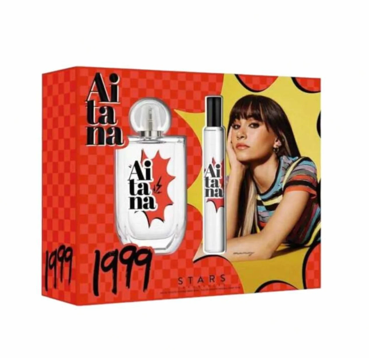 Aitana 1999 Stars Estuche de Perfume 80 ml 10 ml Eau de Toilette Miniatura Fragancia Femenina
