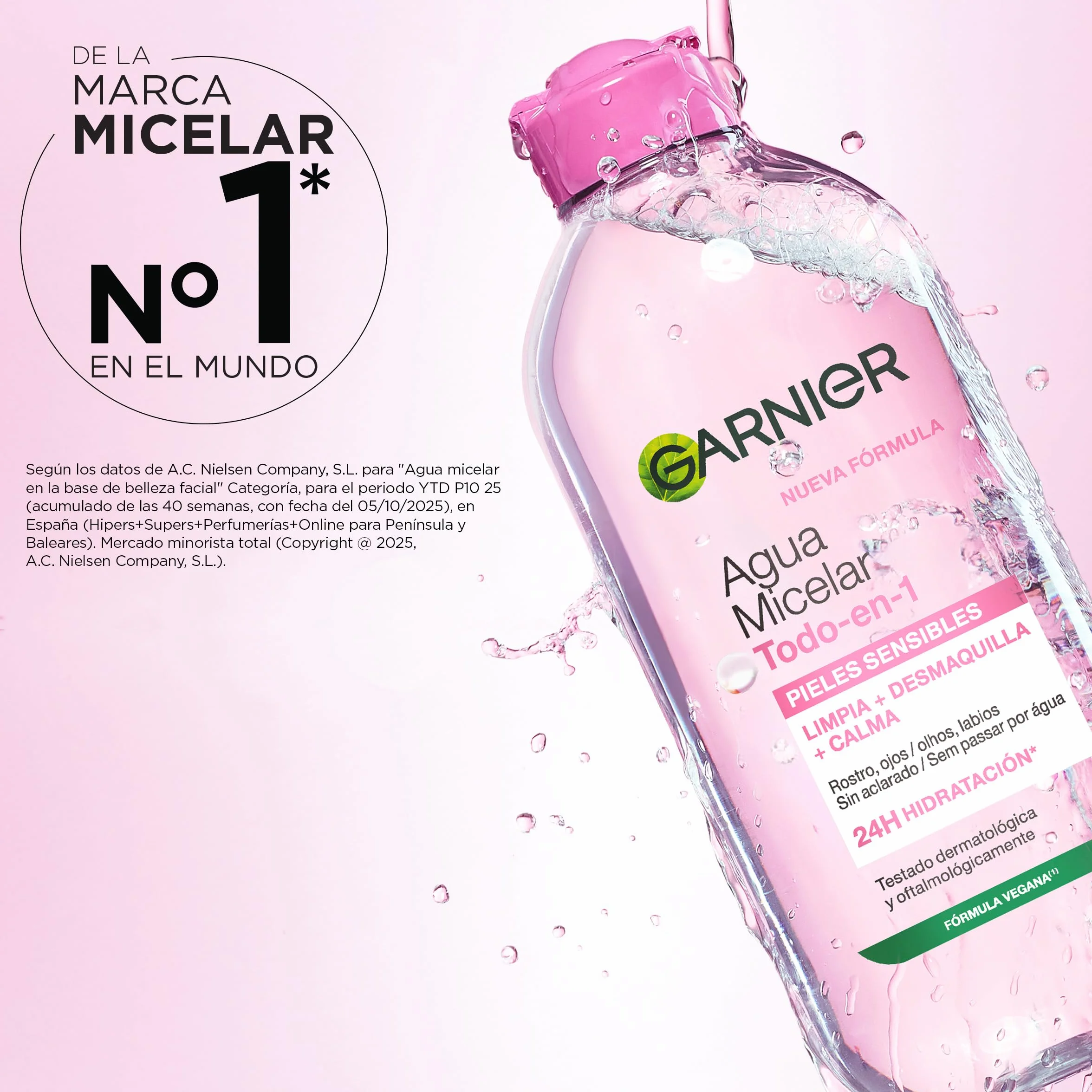 GARNIER Agua Micelar 400ml