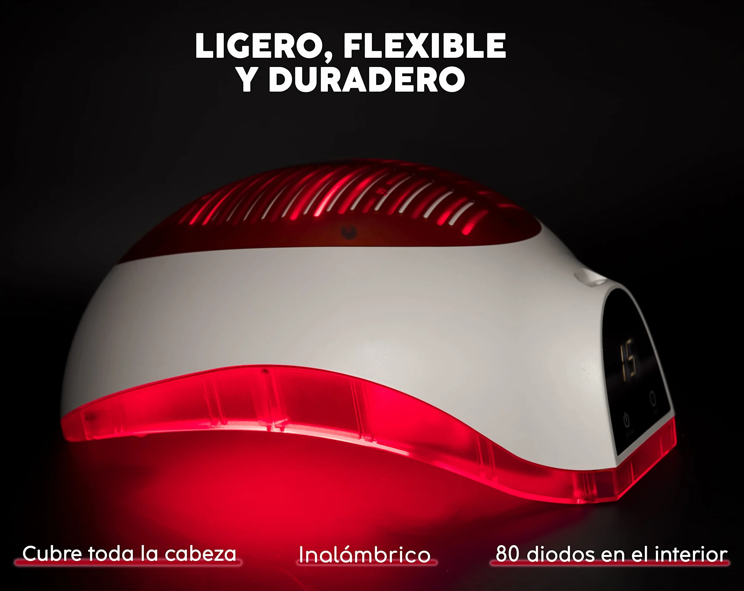 Casco Láser Capilar Redenhair para Crecimiento y Caída del Cabello
