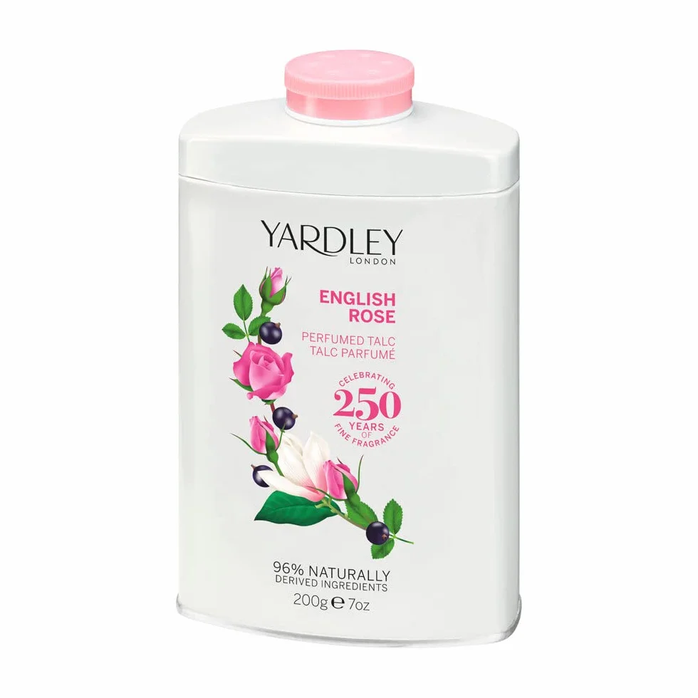 Yardley London Cuento de lata de rosas inglesas 200 g